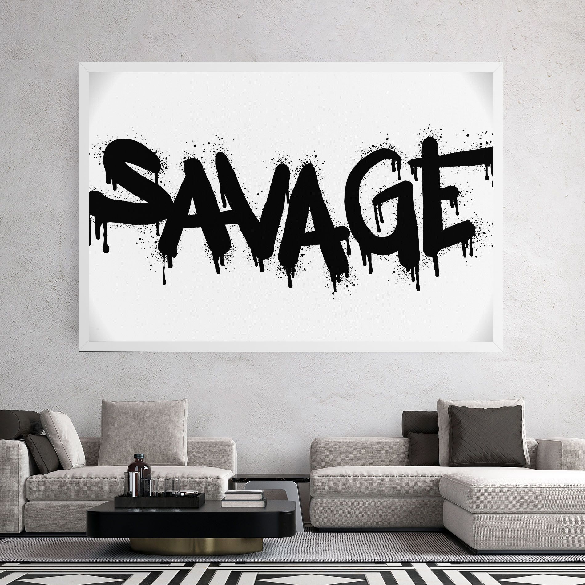Savage Graffiti Spray mockup 2