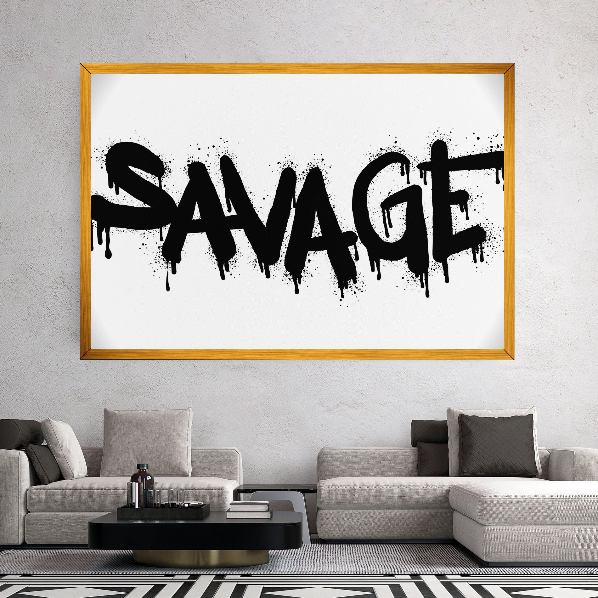 Savage Graffiti Spray mockup 2