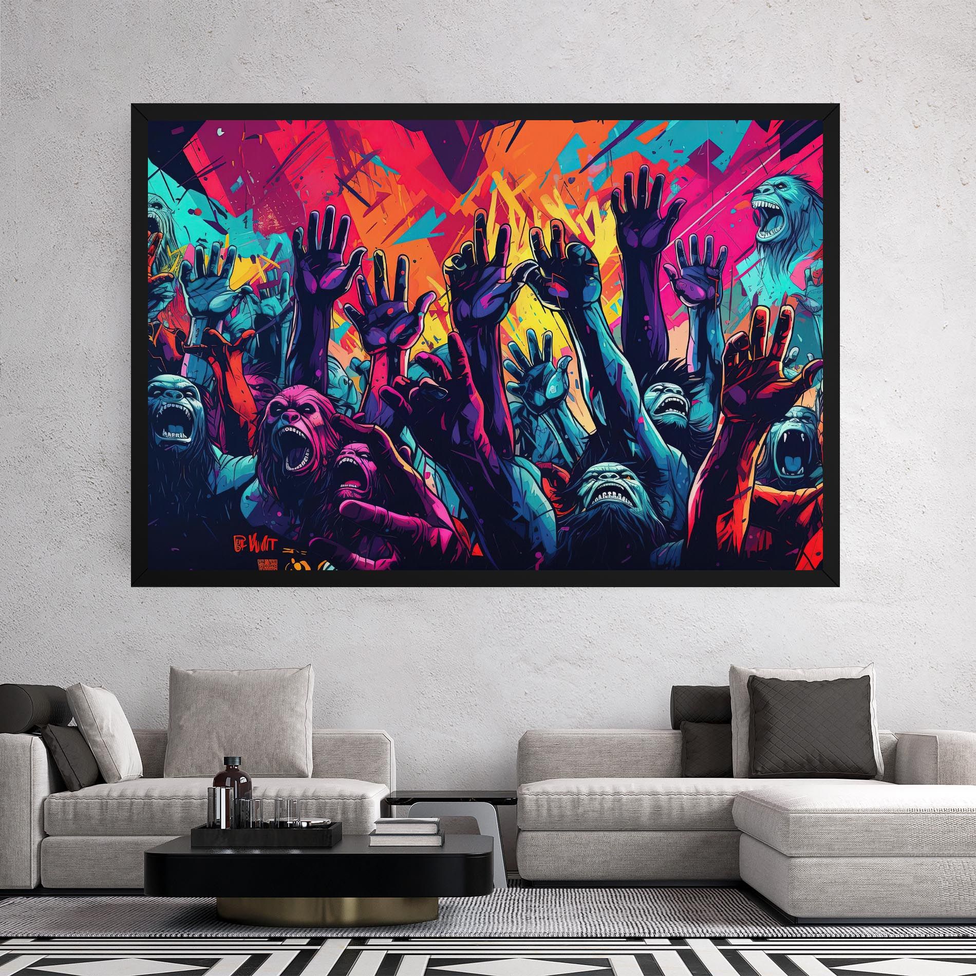 Graffiti Animals mockup 2