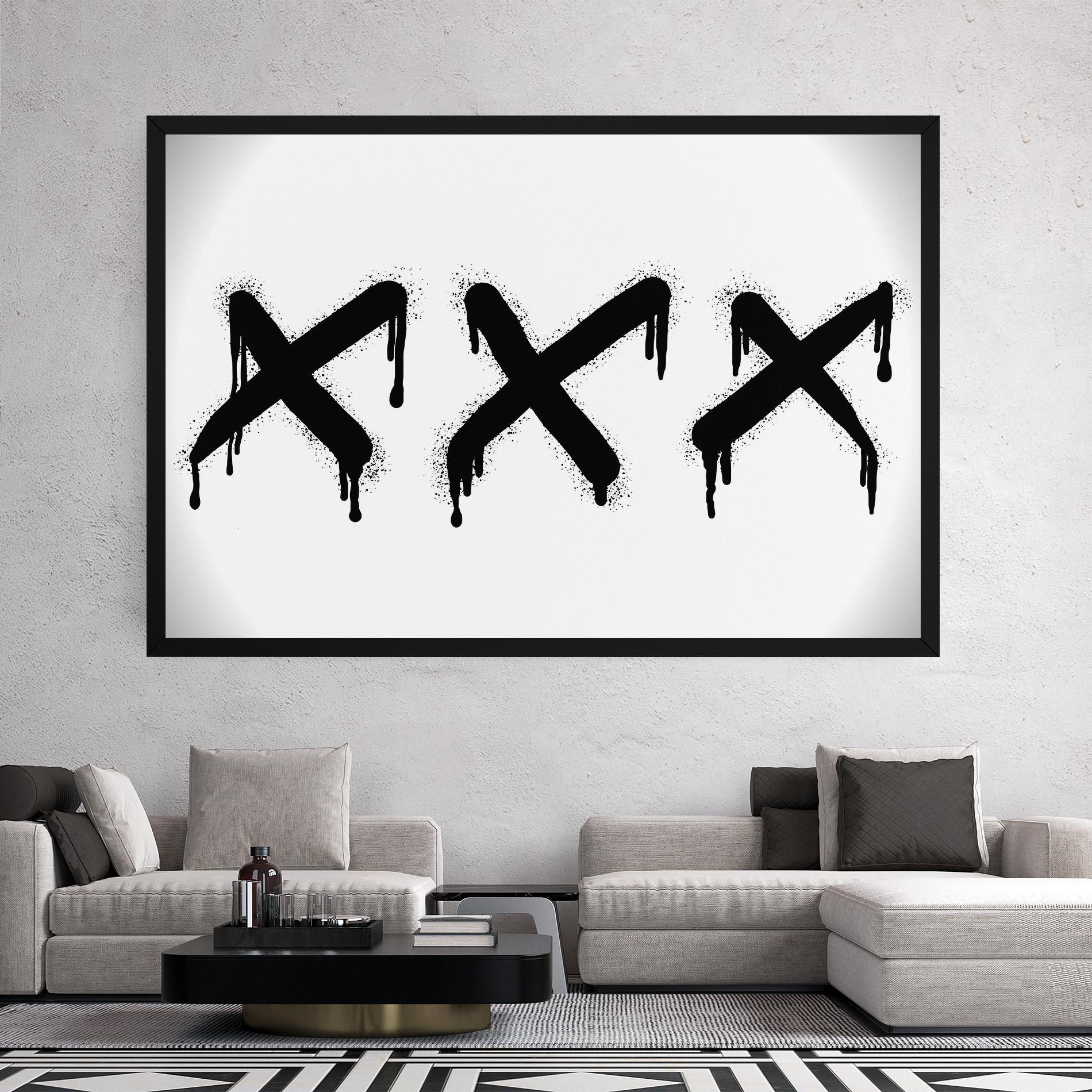 Картина на платно Grafiti X Spray mockup 2