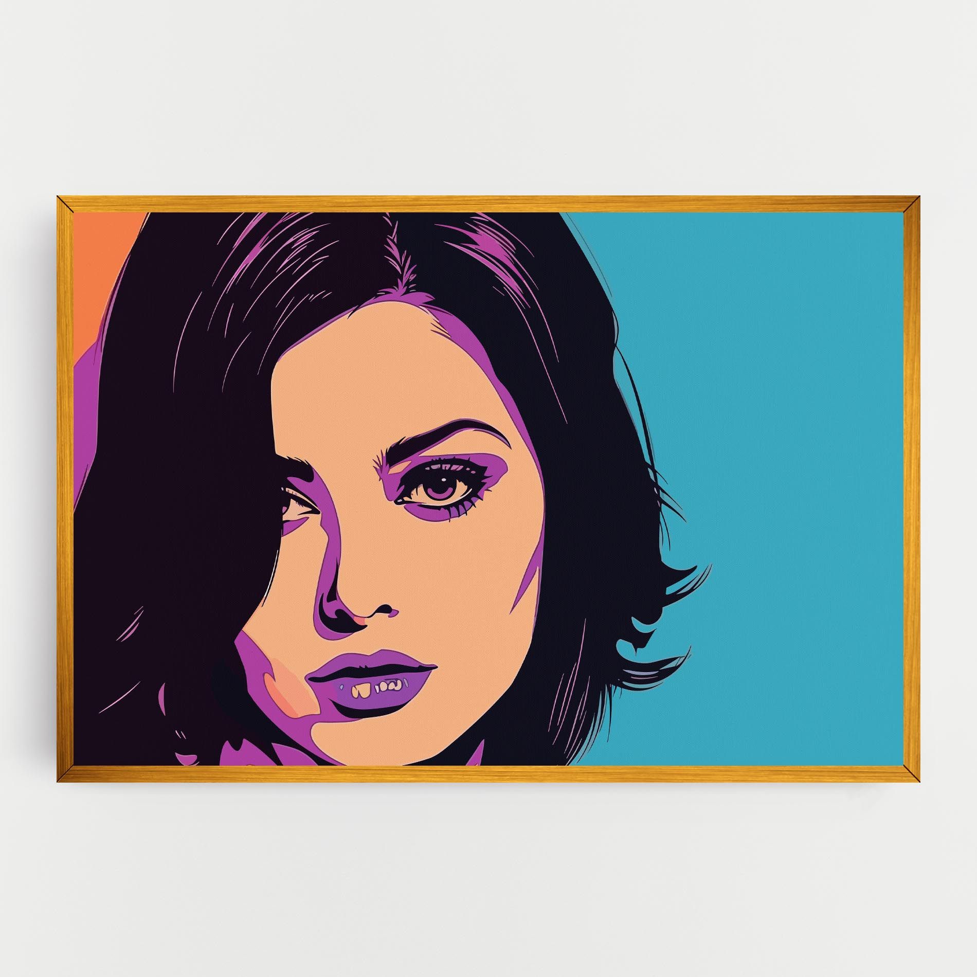 Pop Purple Woman mockup 0