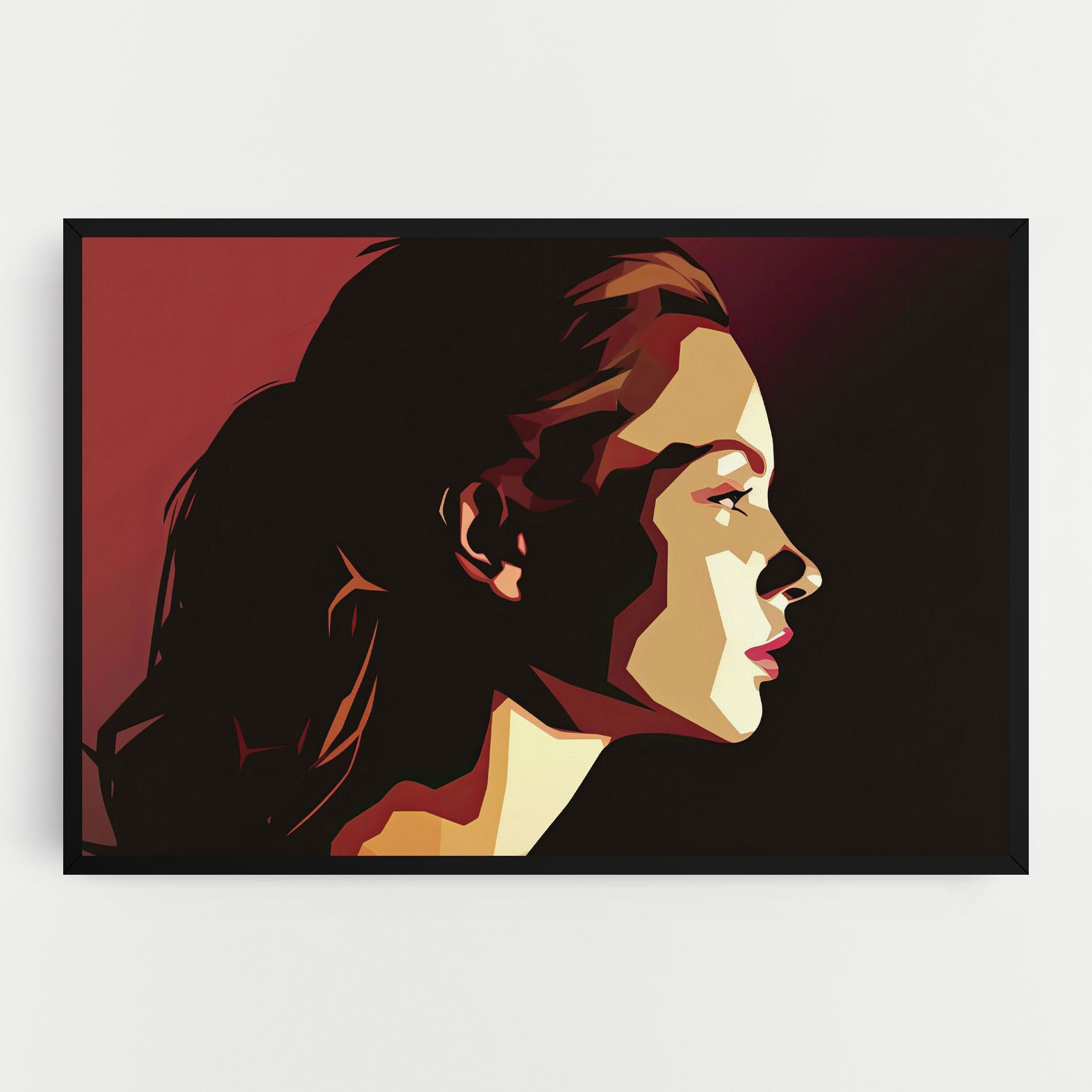 Cream Red Pop Art mockup 0