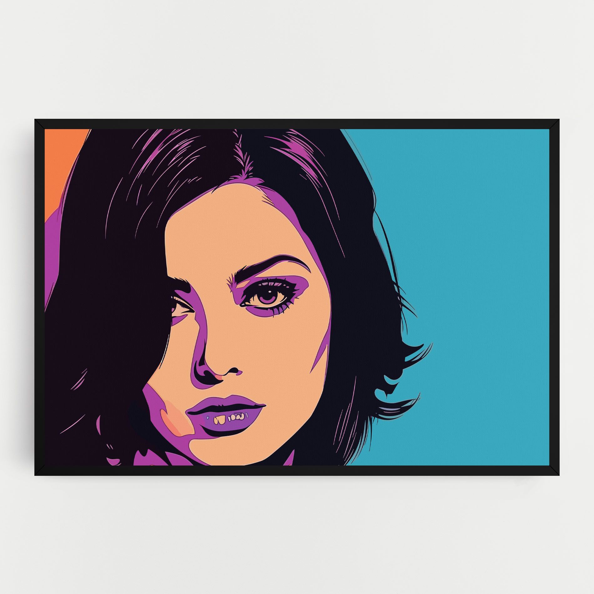 Pop Purple Woman mockup 0