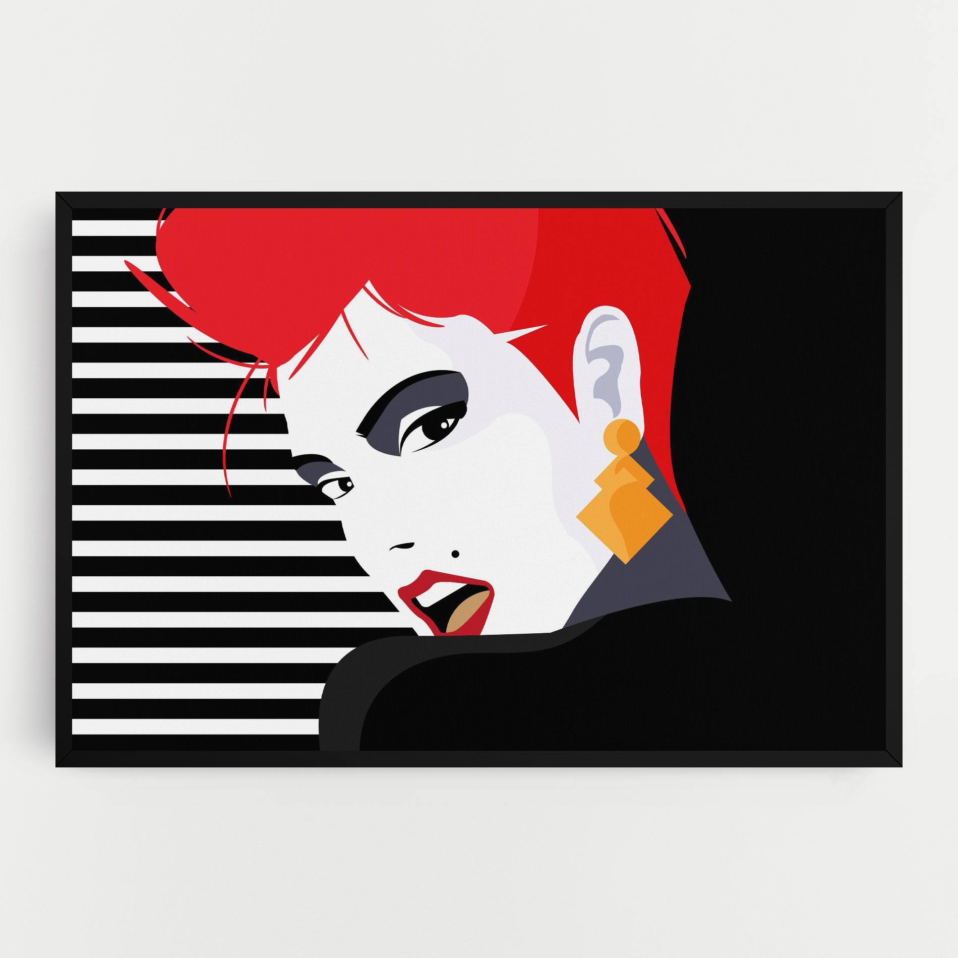 Red Pop Hair mockup 0