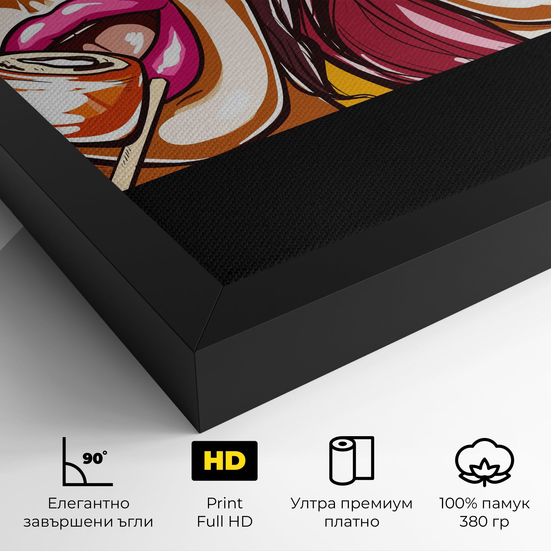 Pop Art Sushi mockup 4