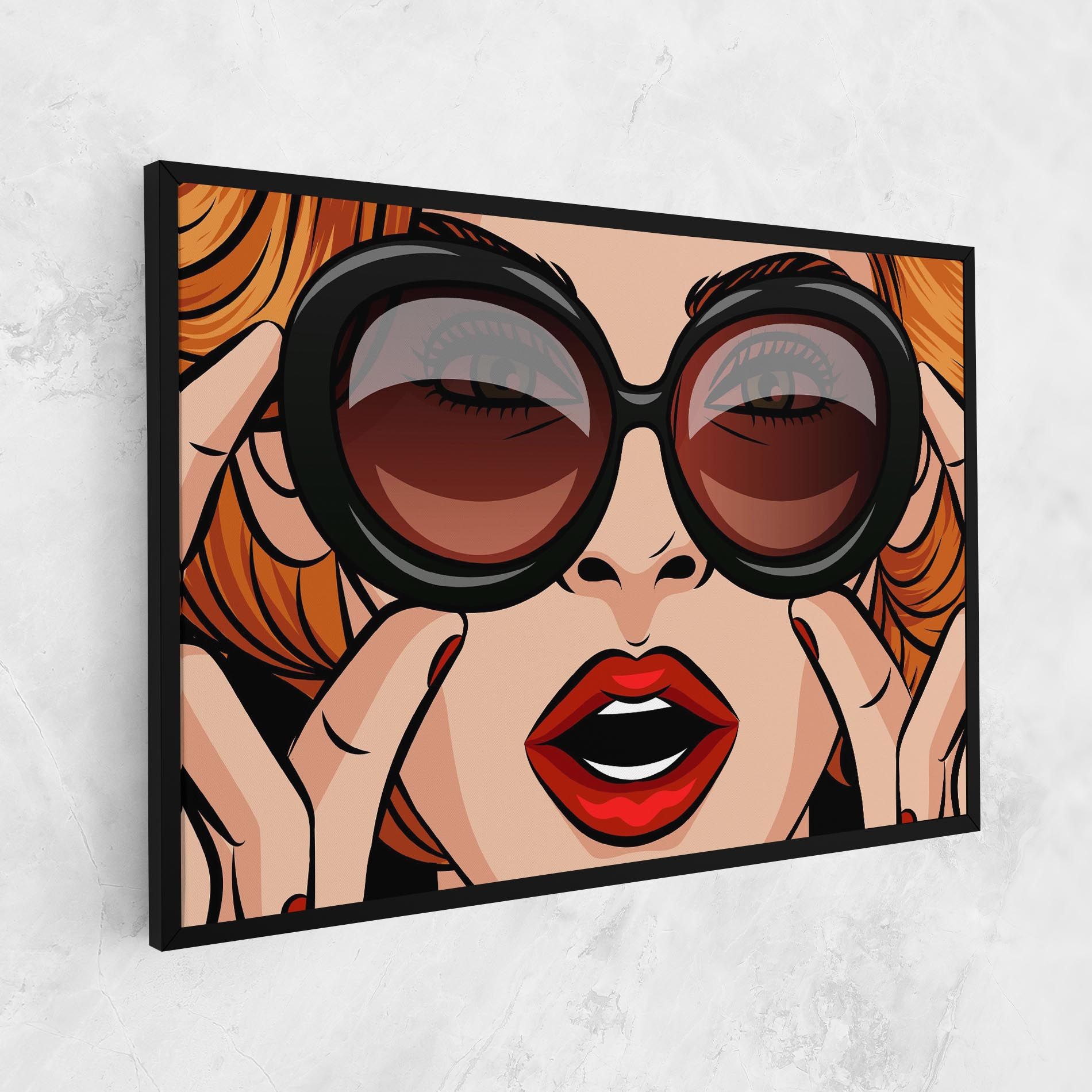 Pop Glasses Woman mockup 1