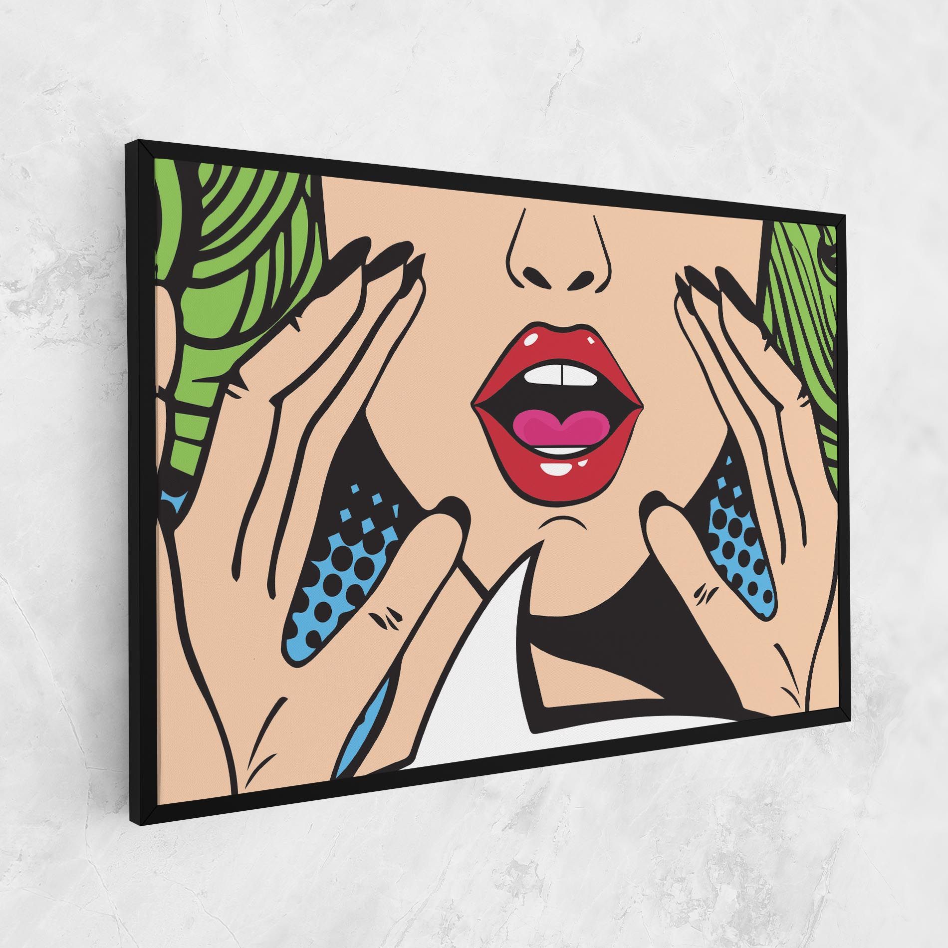 Speaking Pop Art mockup 1