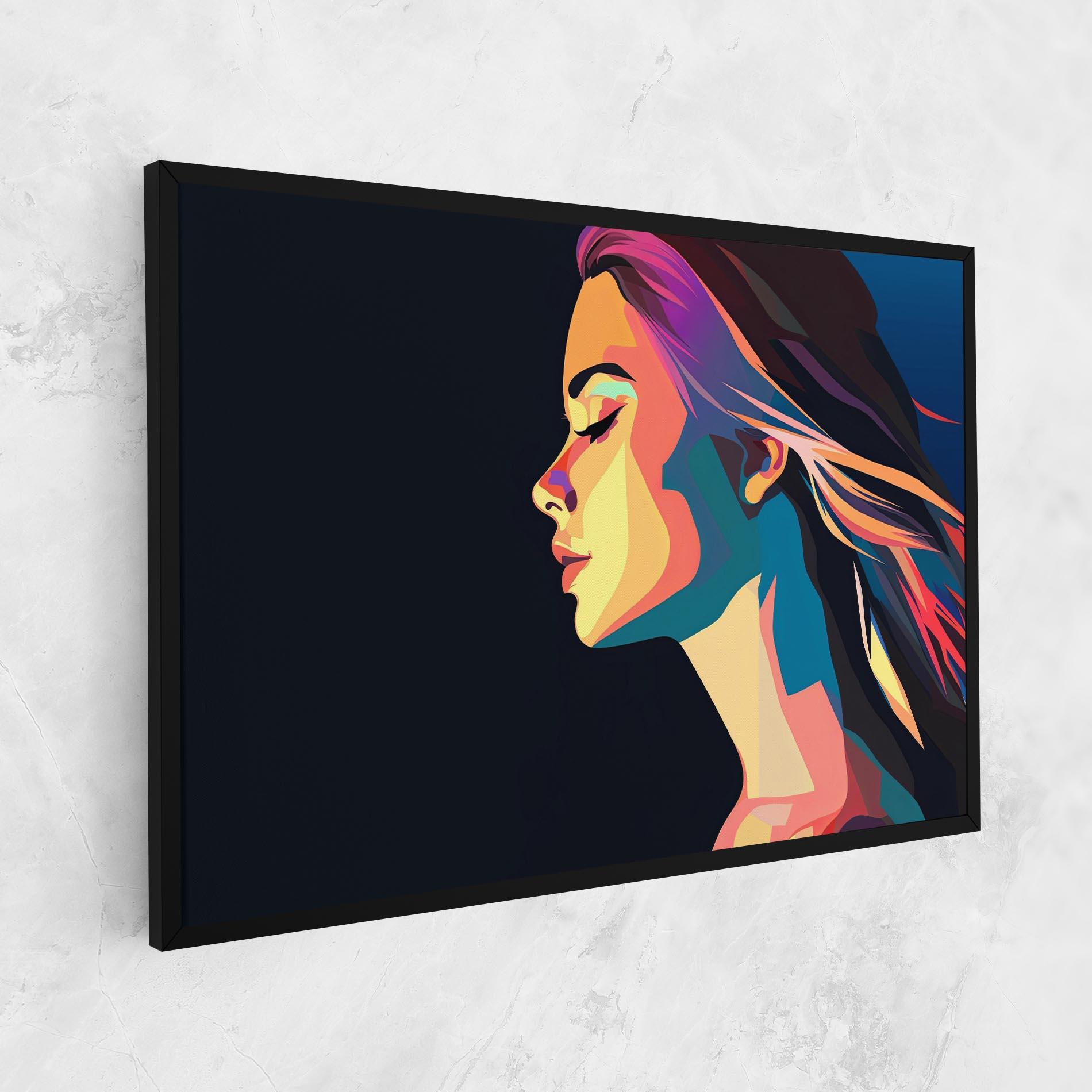 Картина на платно Worm Pop Light mockup 1