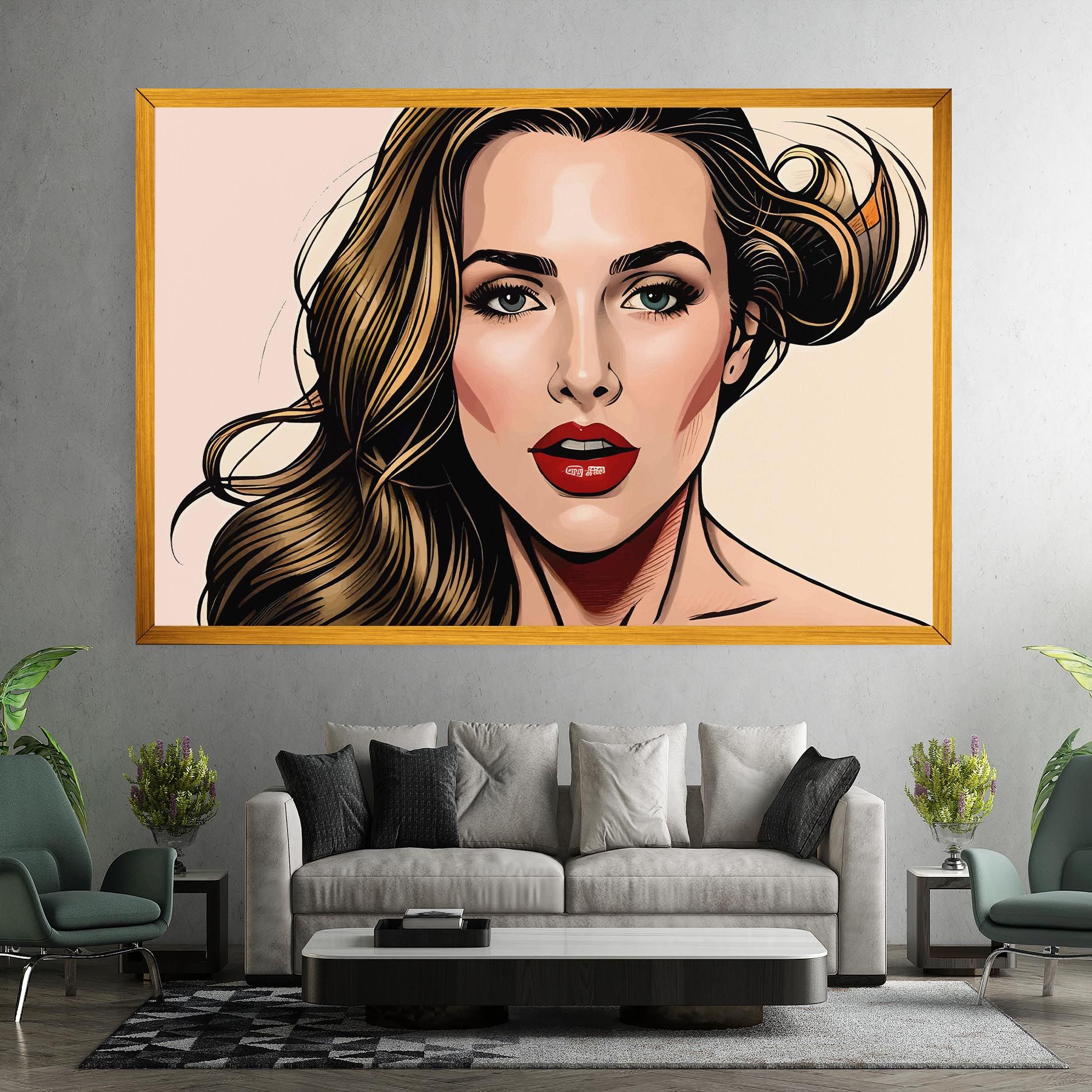 Red Pop Lips mockup 7