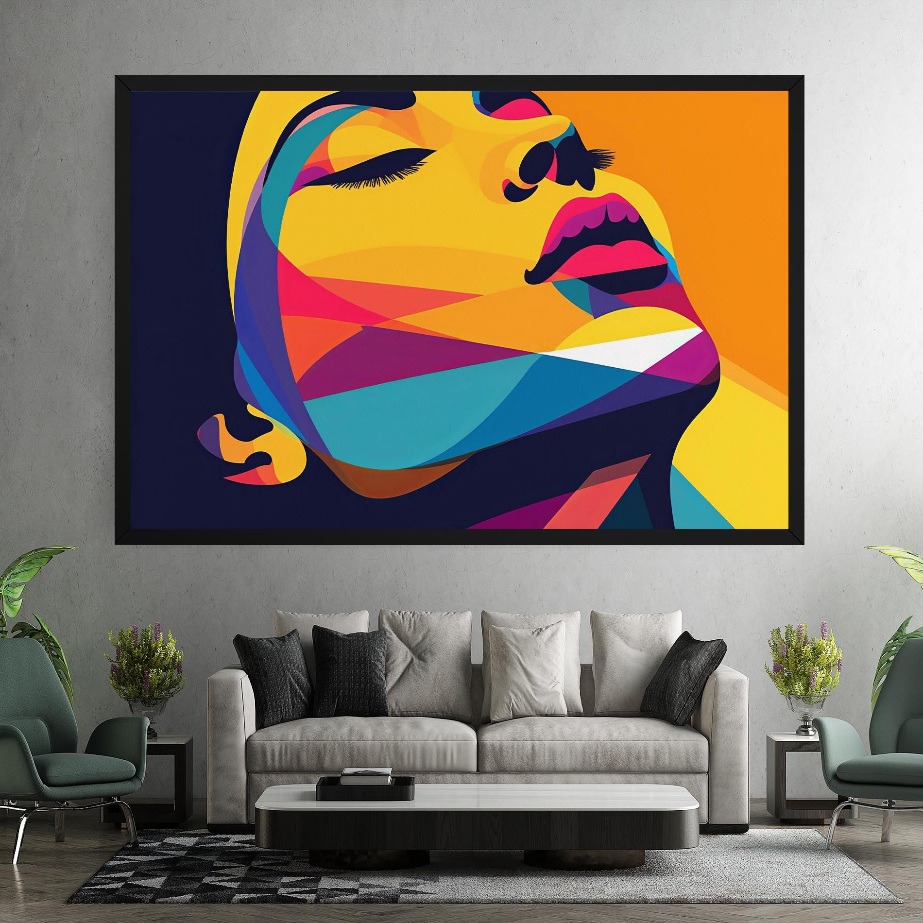 Yellow Pop Face mockup 7