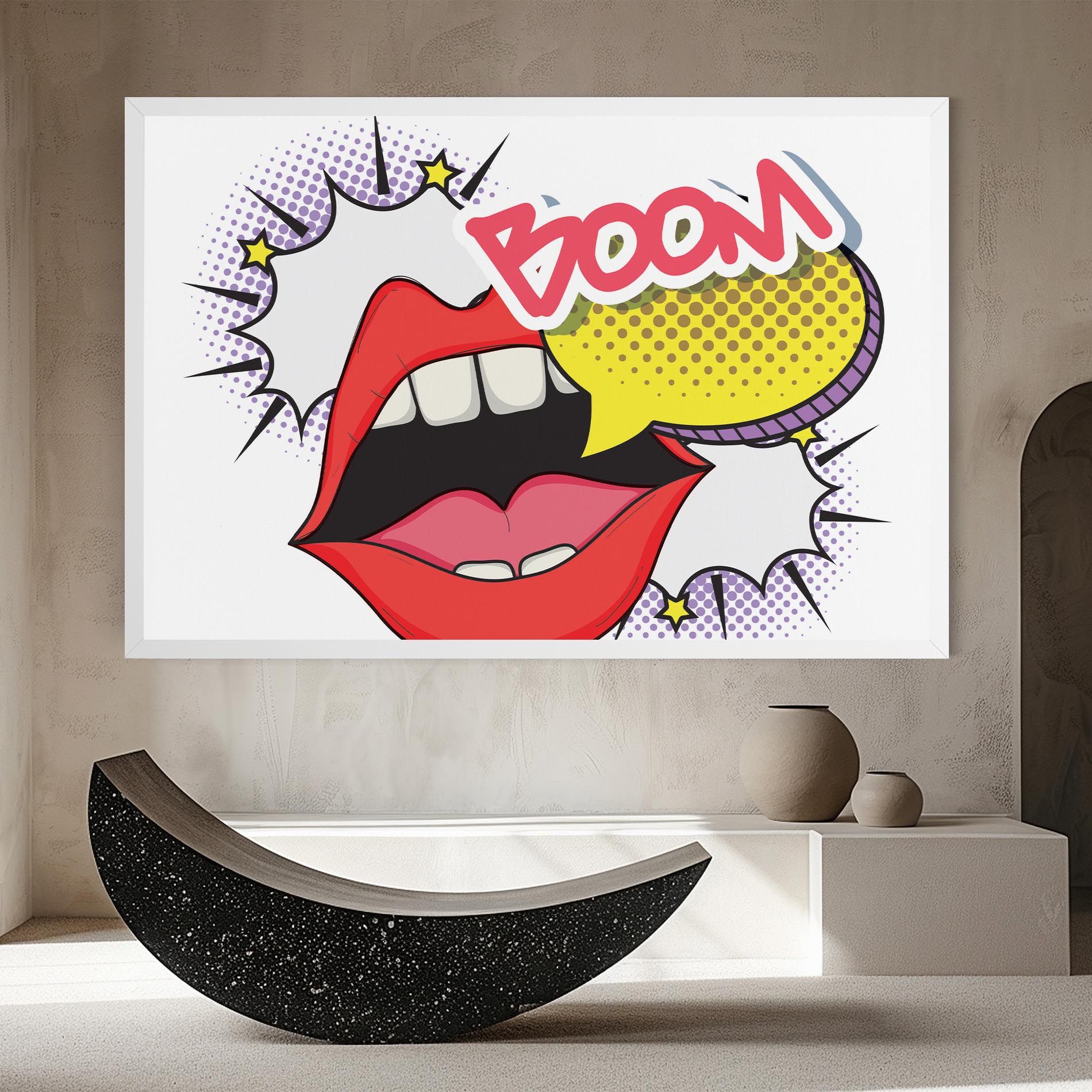 Boom Pop Art mockup 8