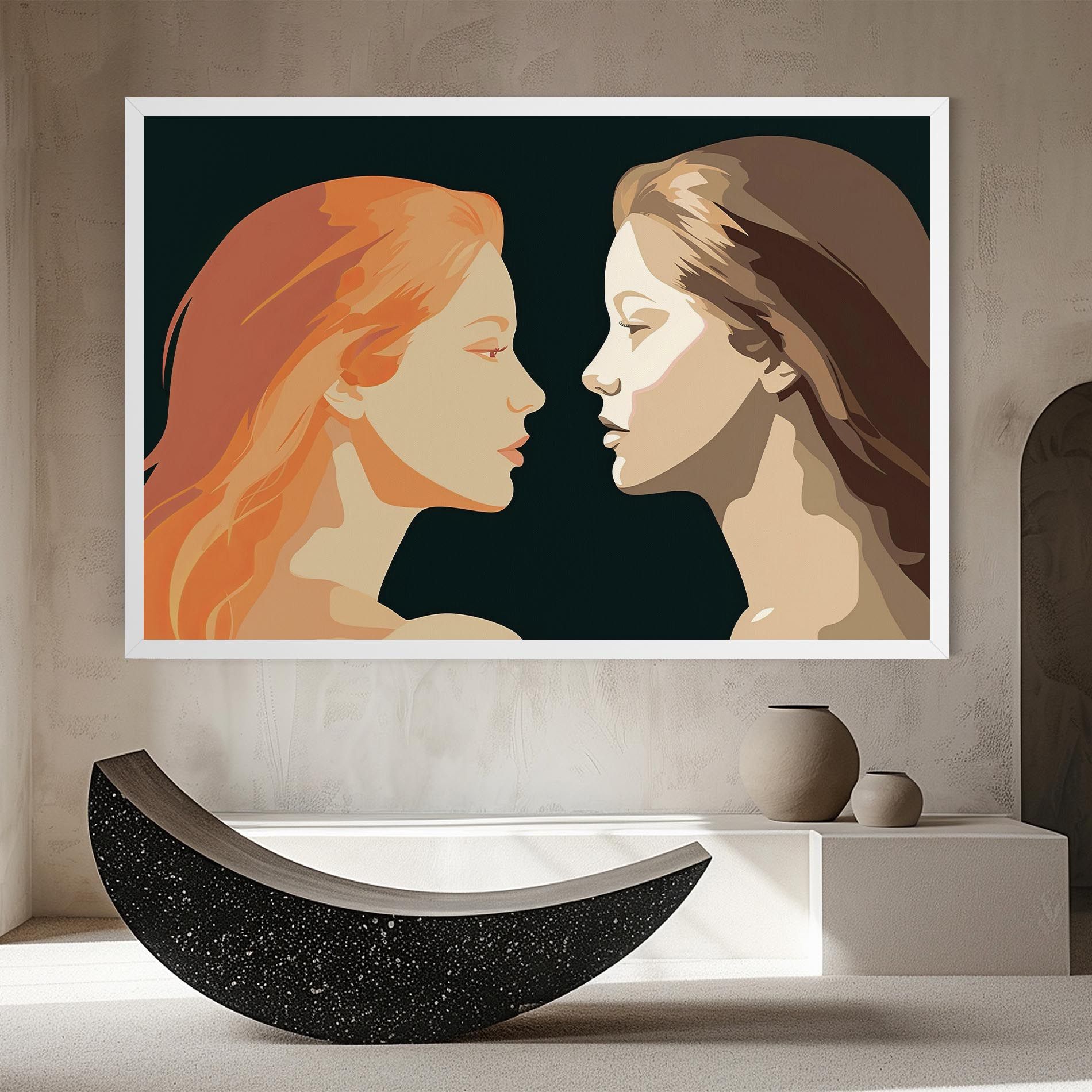 Orange Pop Girl mockup 8