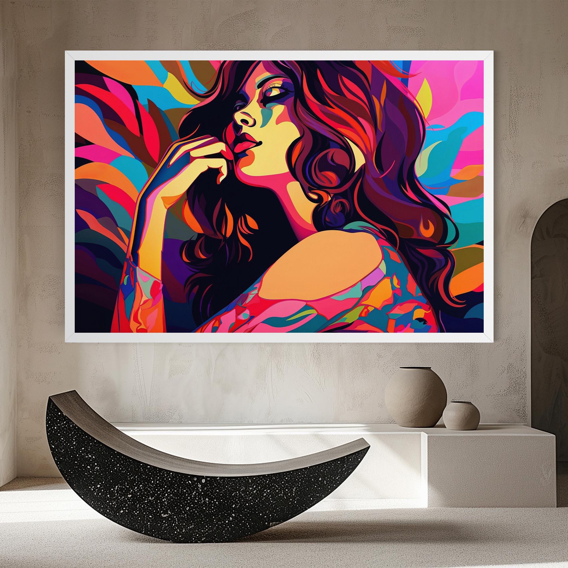 Картина на платно Pop Color Mix mockup 8