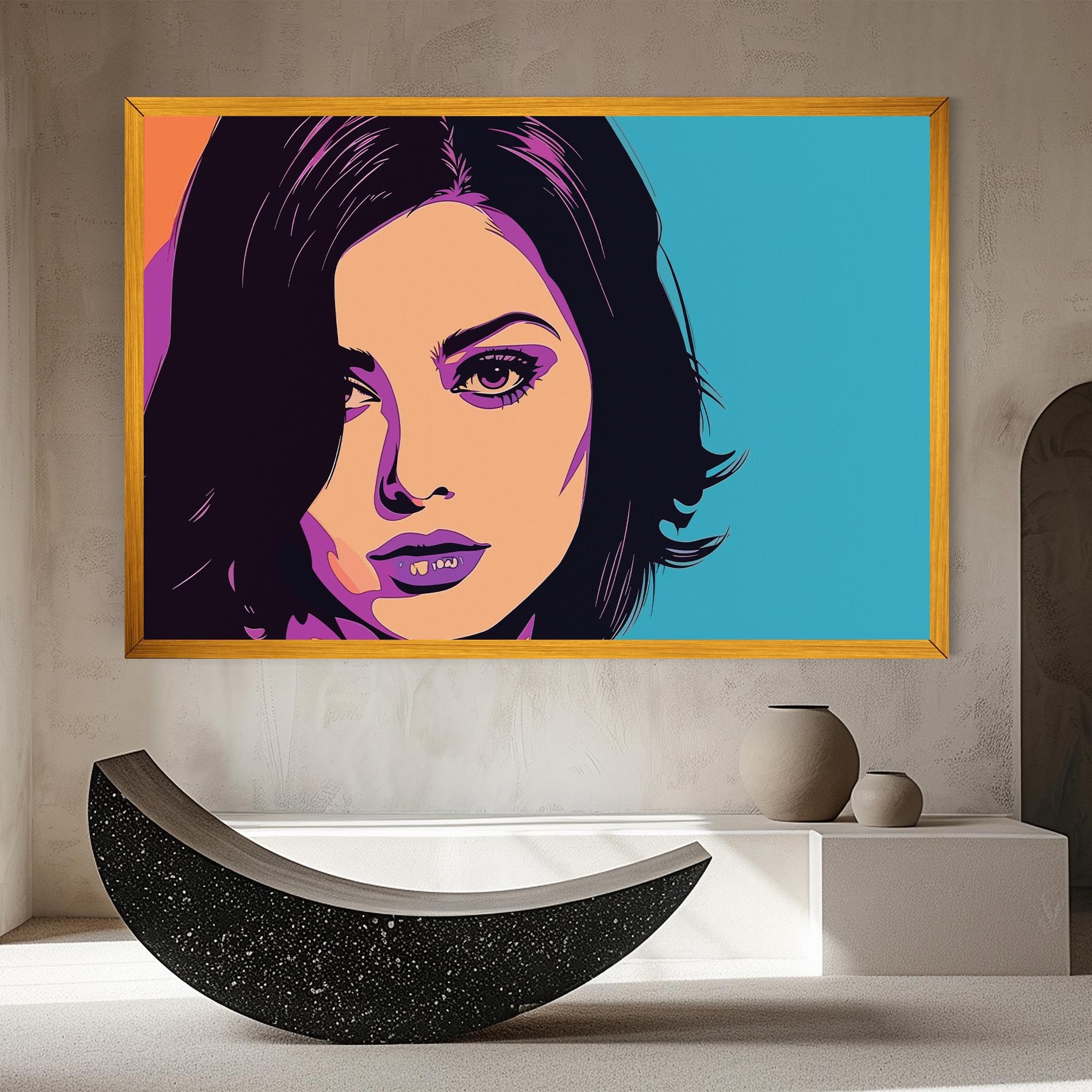 Pop Purple Woman mockup 8