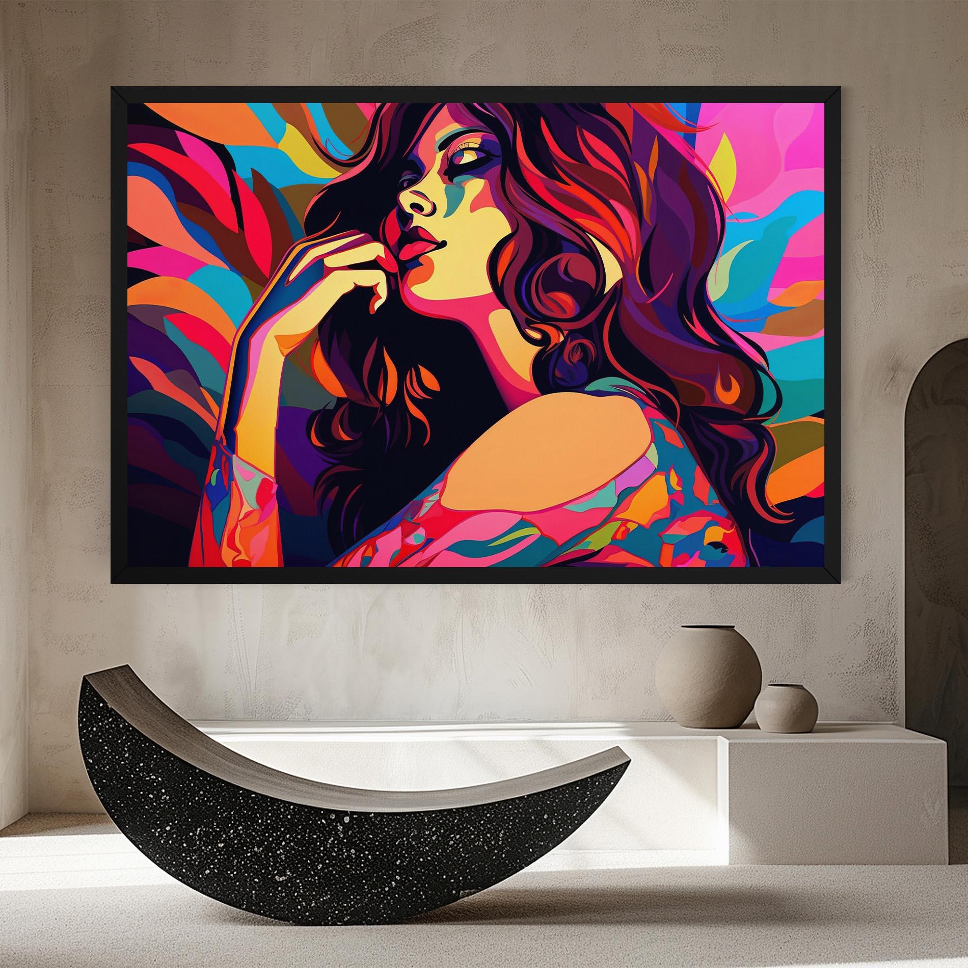 Картина на платно Pop Color Mix mockup 8