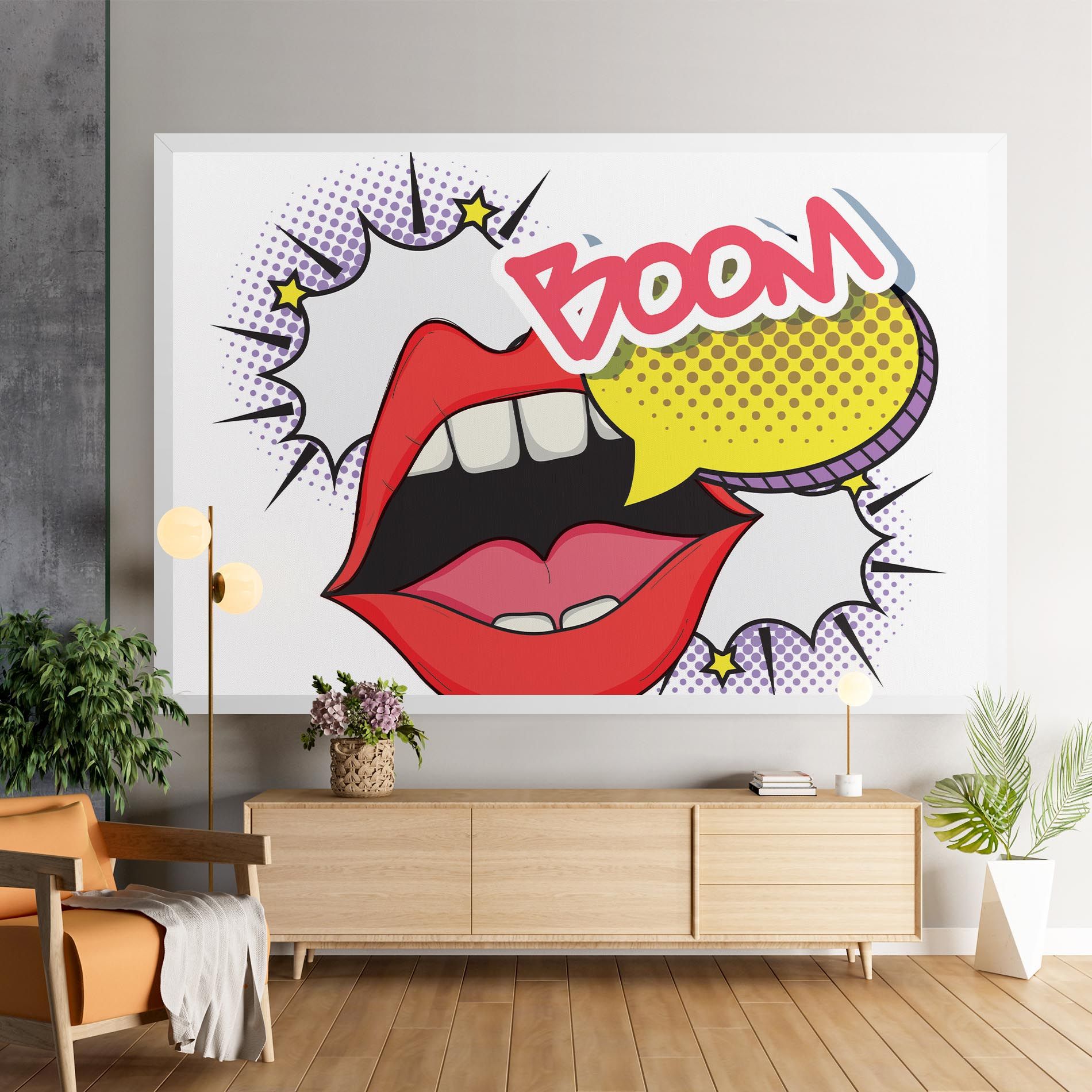 Boom Pop Art mockup 9