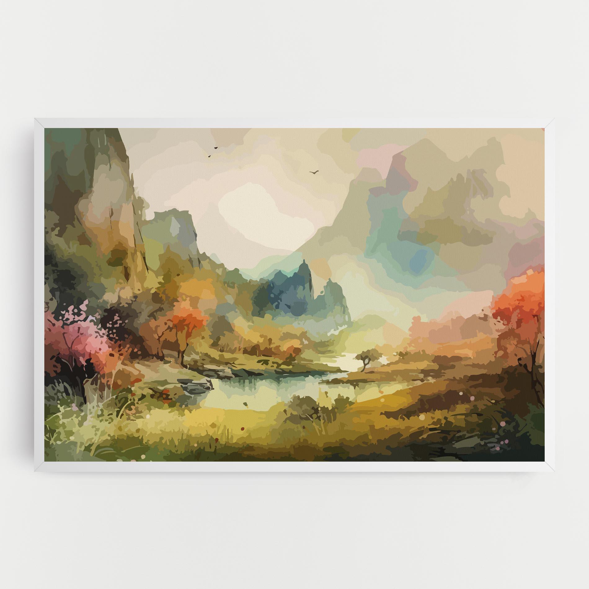 Картина на платно Nature Painting mockup 0