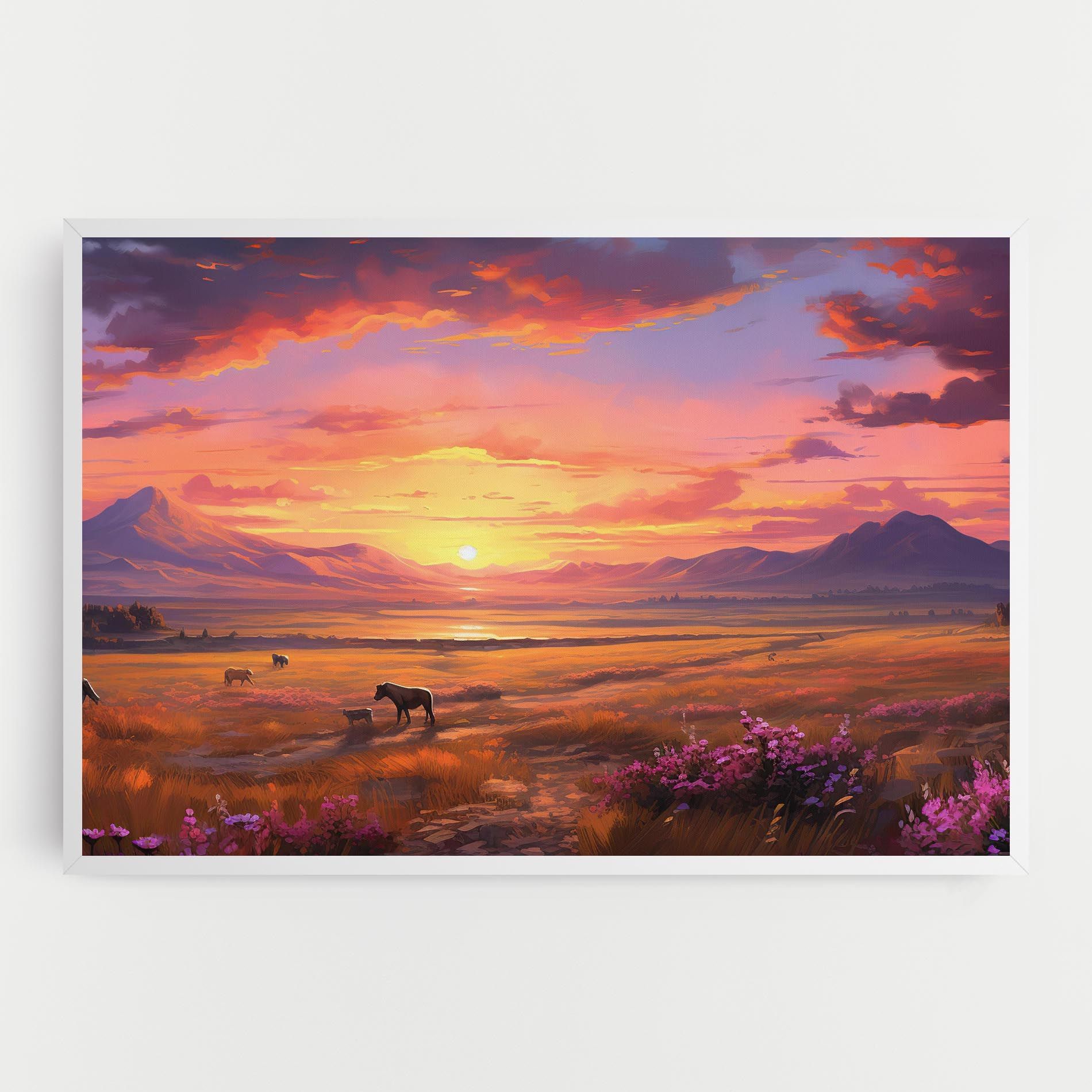 Wild Horses Art mockup 0