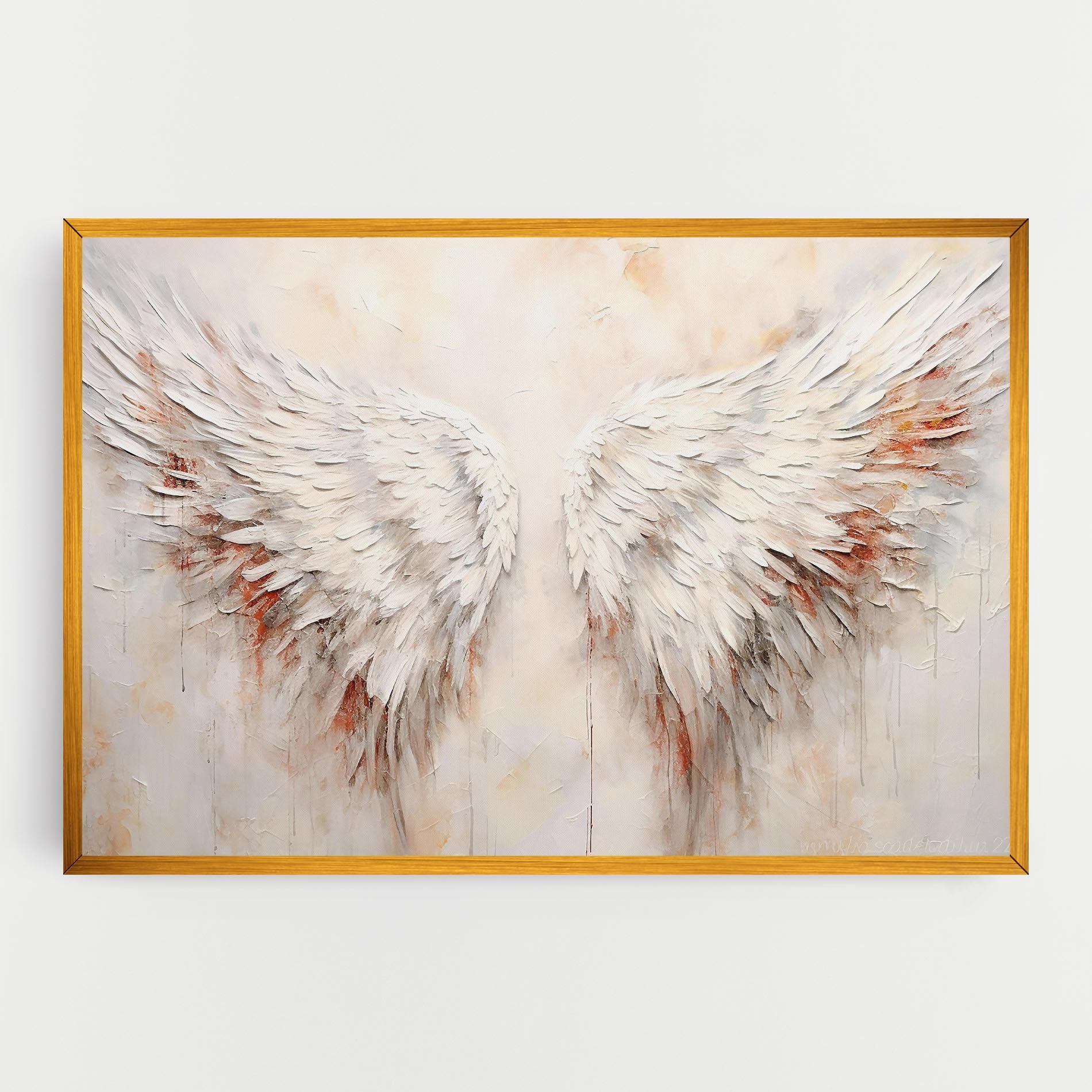 White Bloody Wings mockup 0