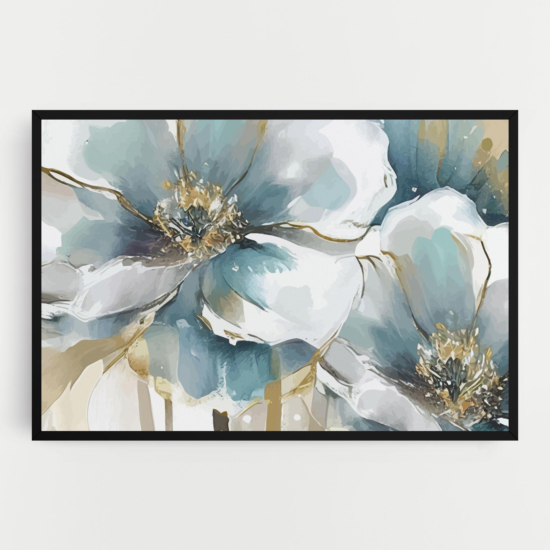 Картина на платно Flower Mix Art mockup 0