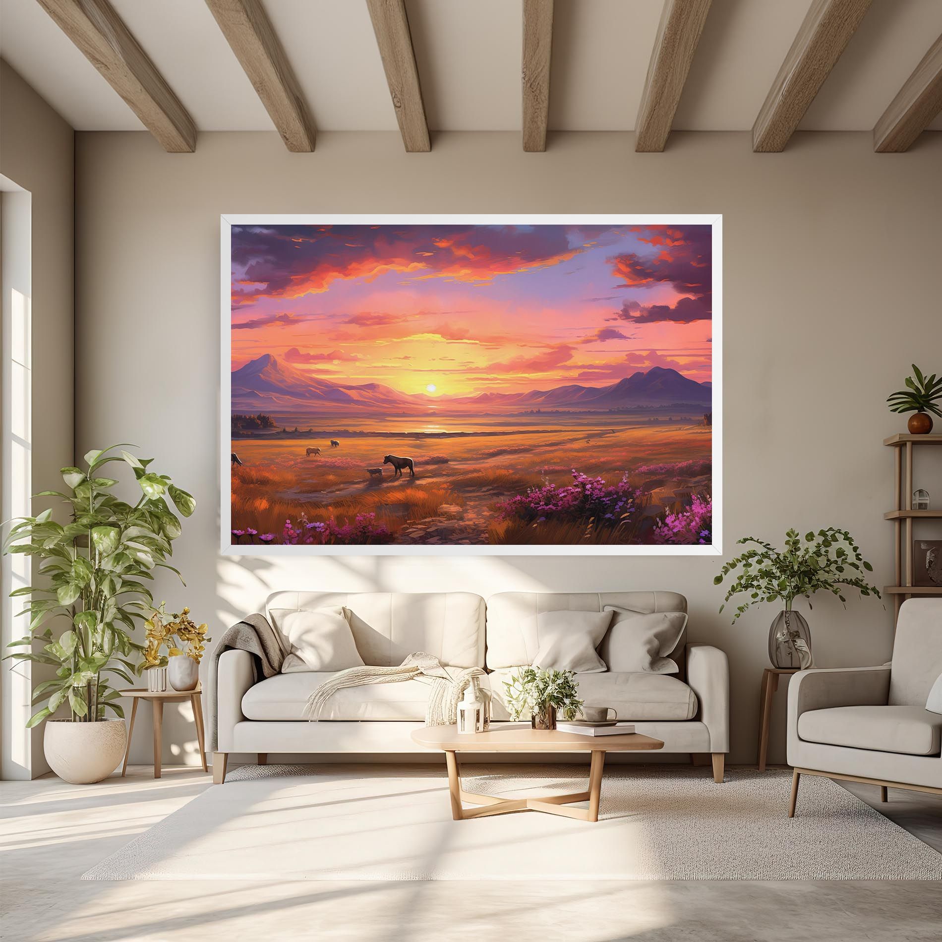 Wild Horses Art mockup 6