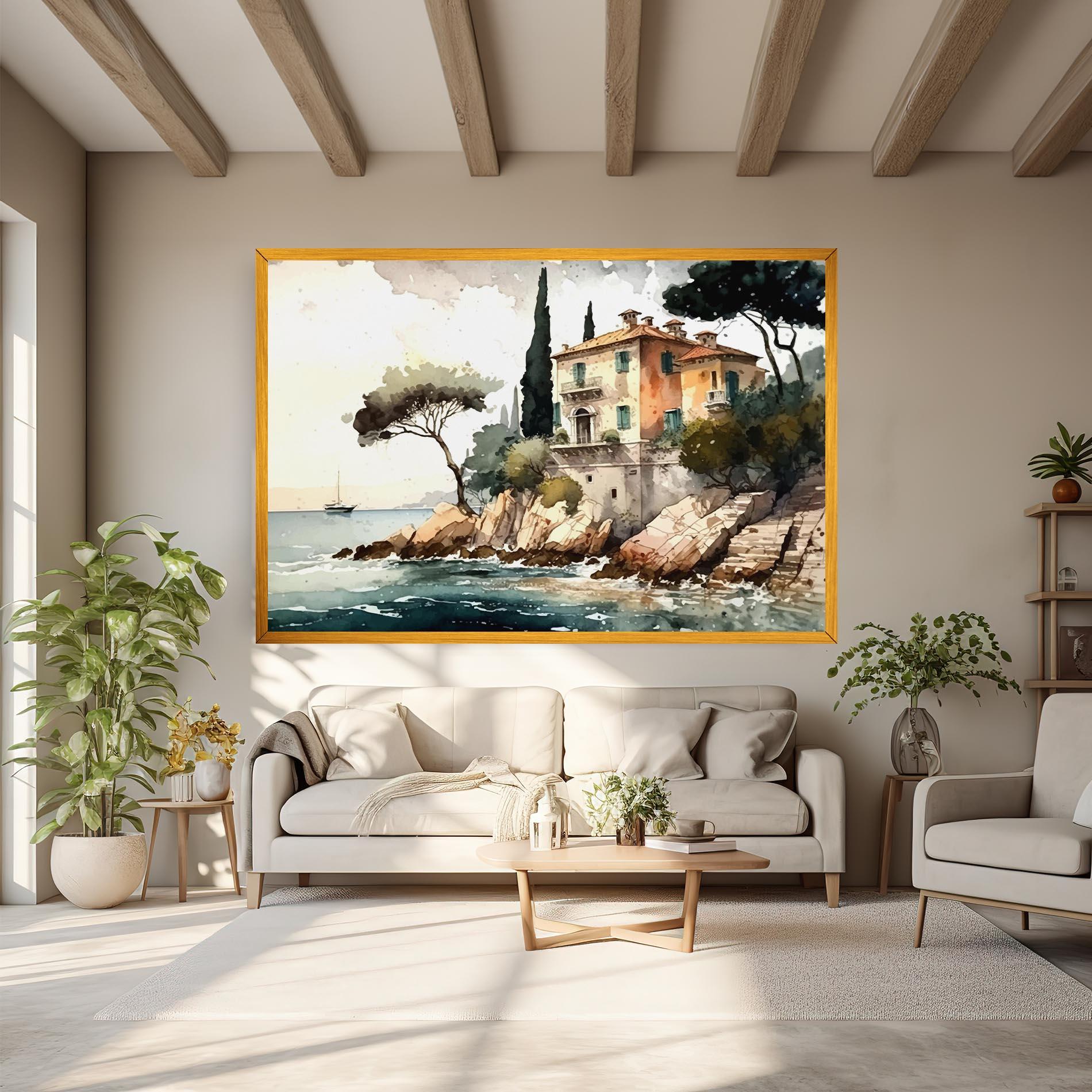 Картина на платно Stunning Painting mockup 6