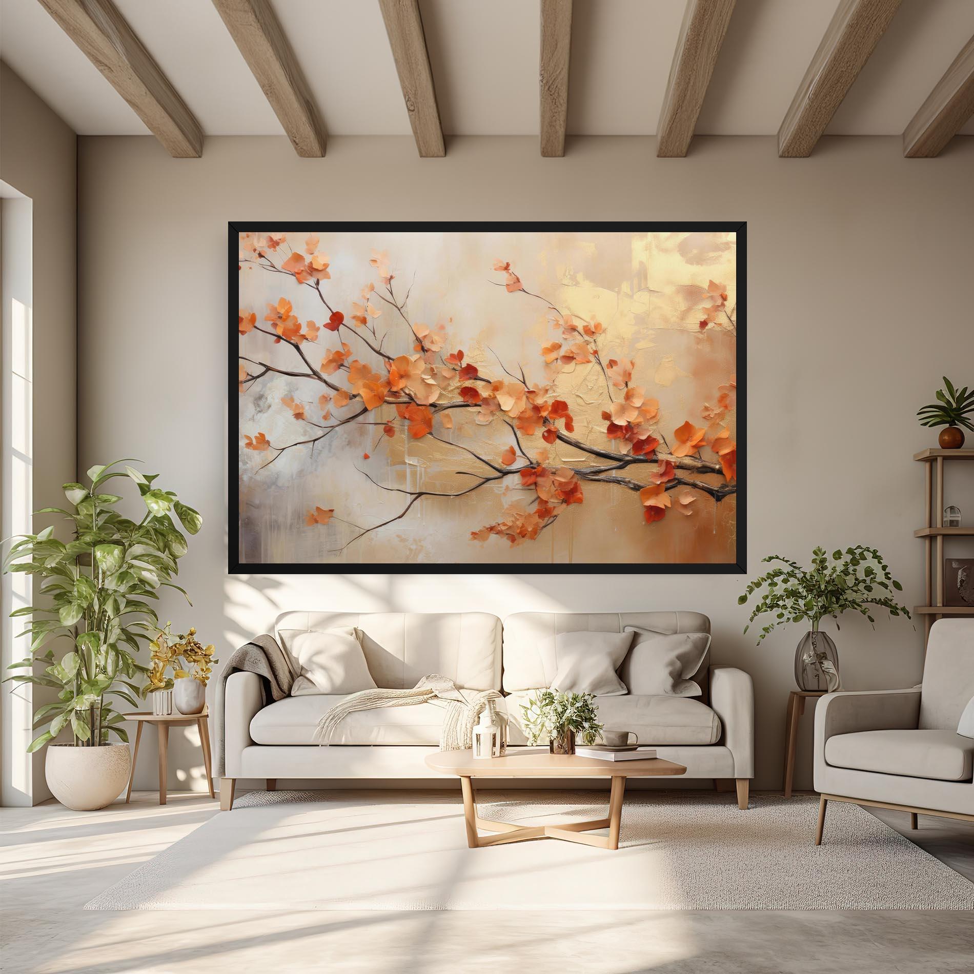 Картина на платно Autumn Nature Art mockup 6