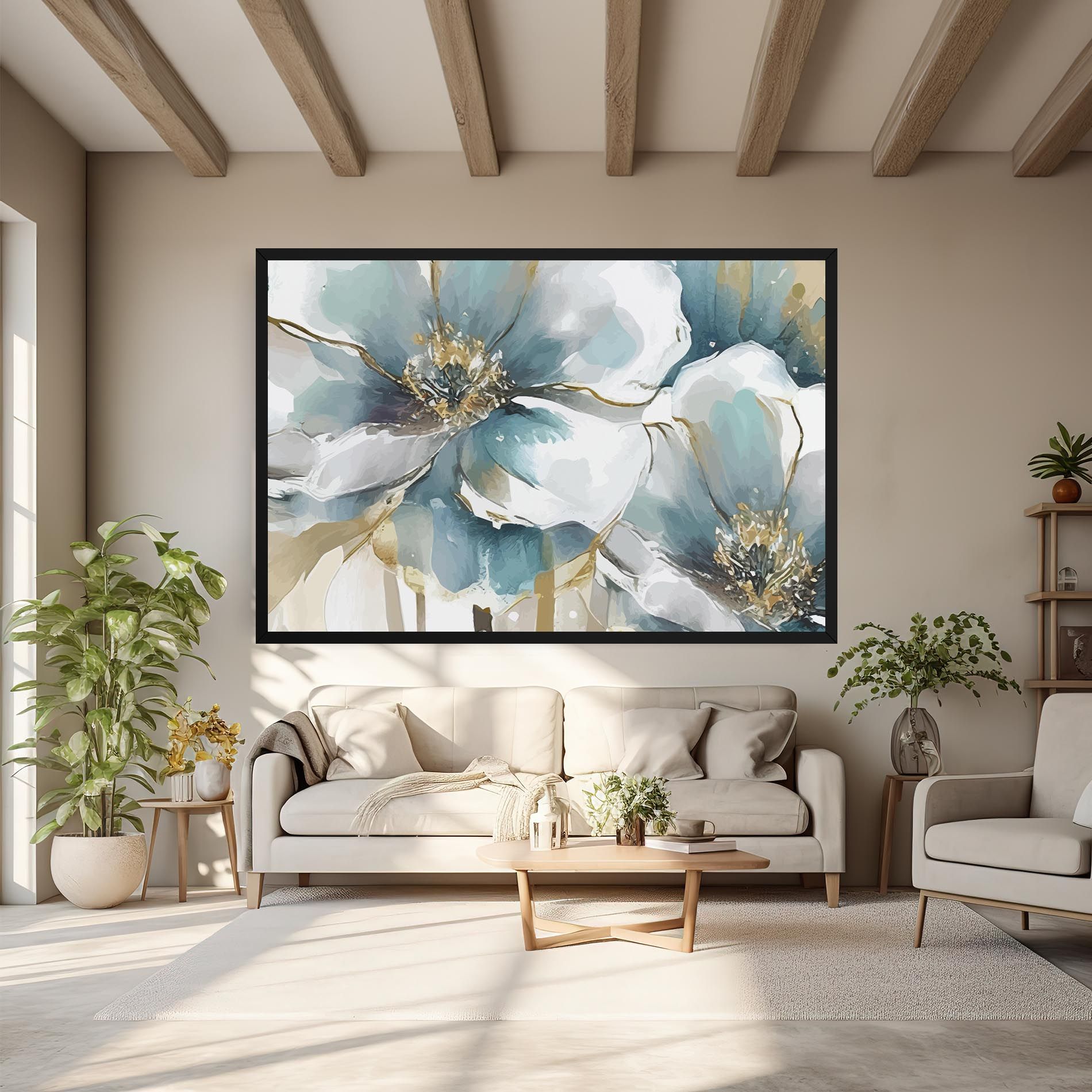 Flower Mix Art mockup 6