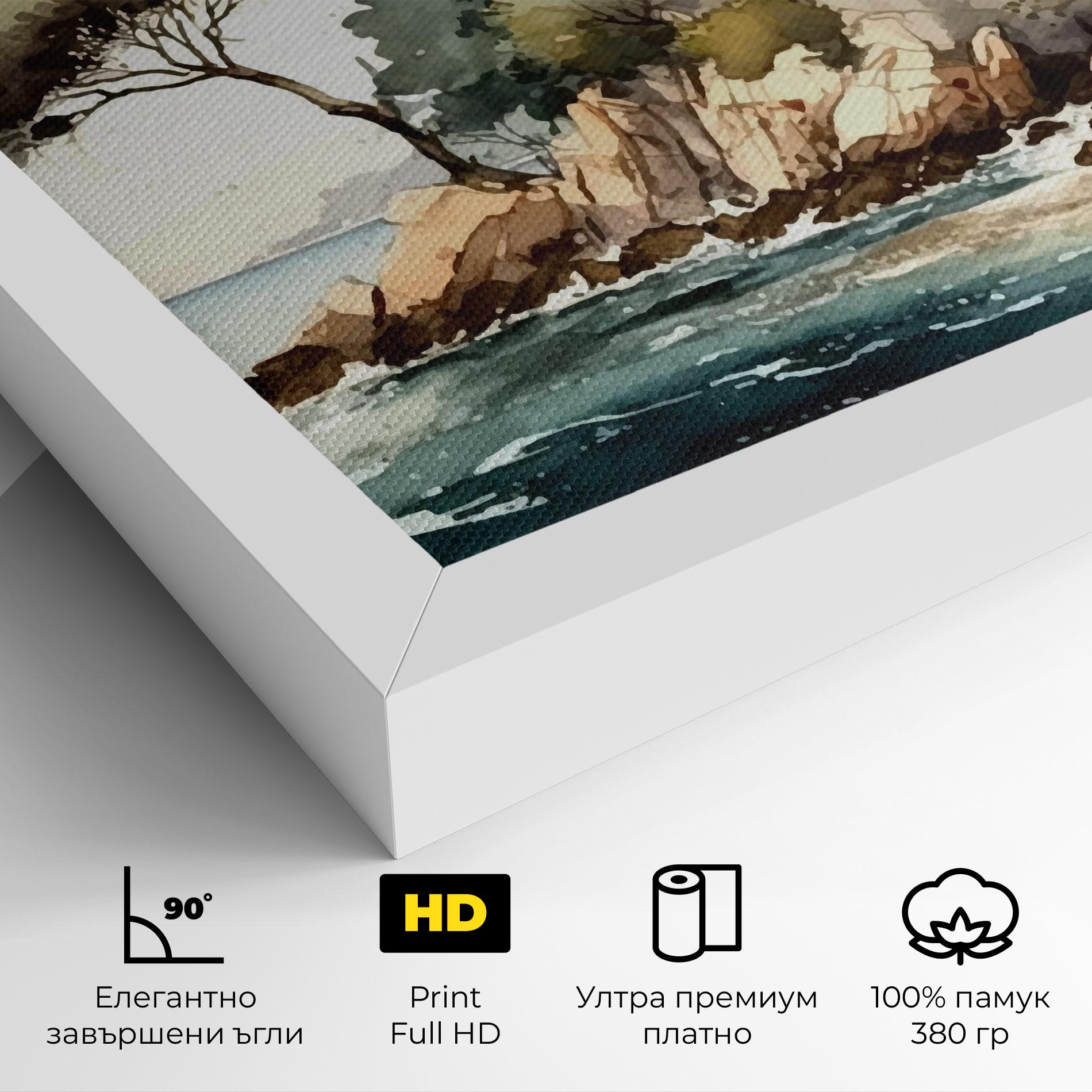 Картина на платно Stunning Painting mockup 4