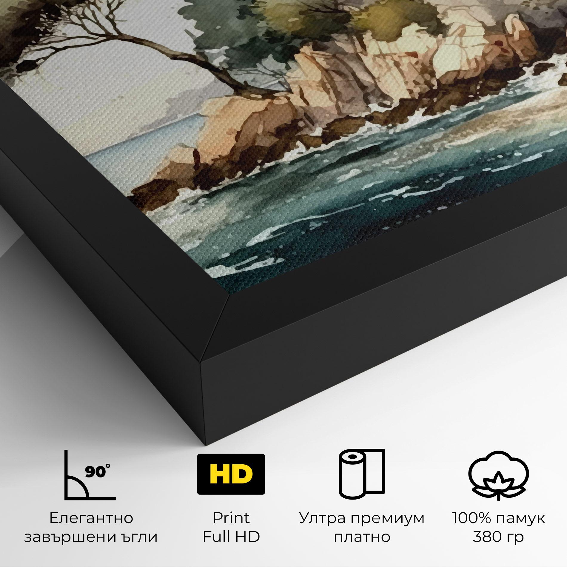 Картина на платно Stunning Painting mockup 4