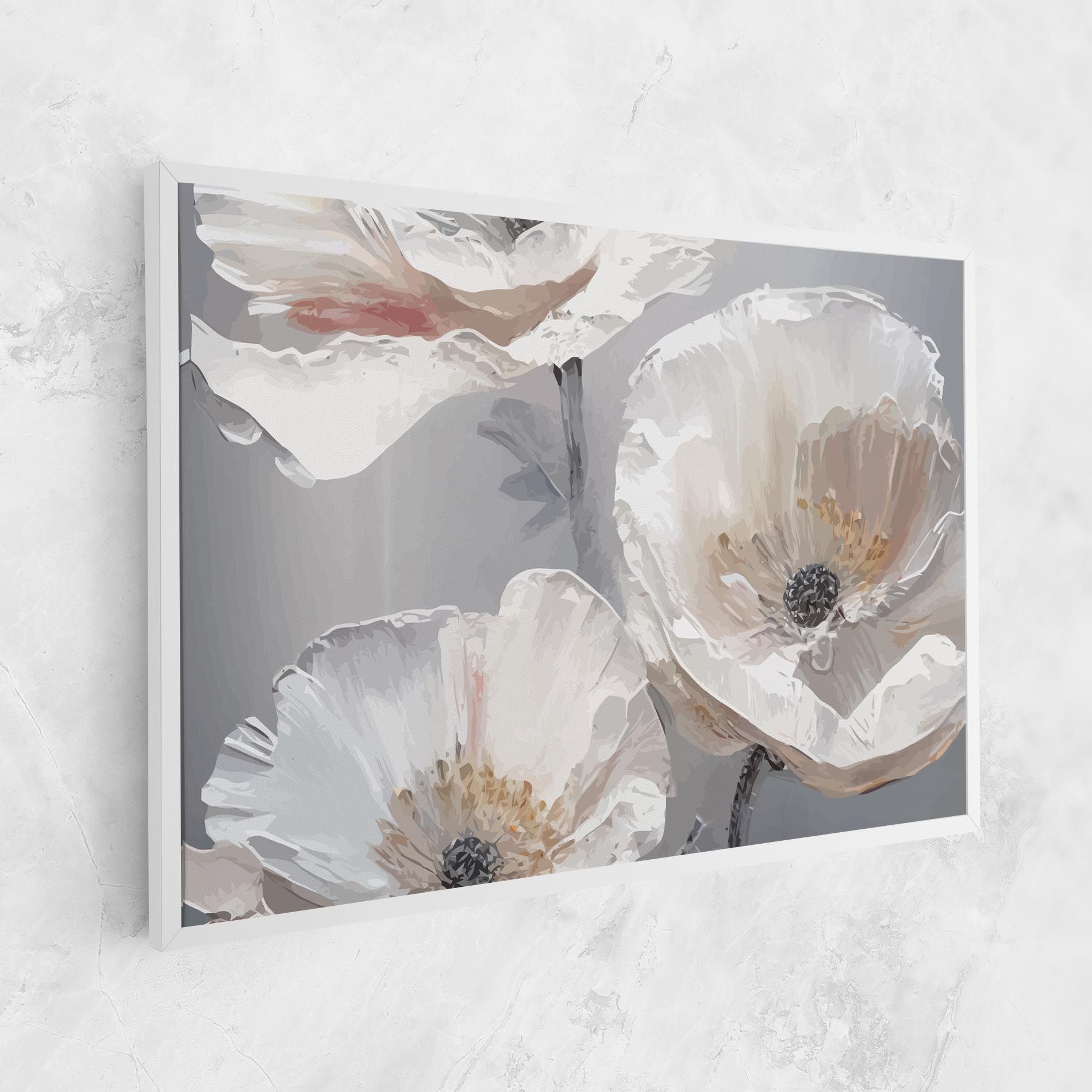 Cream Mix Flower mockup 1