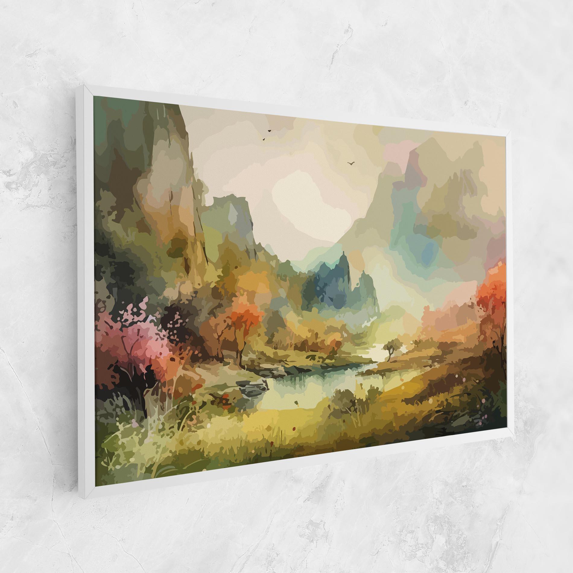 Картина на платно Nature Painting mockup 1