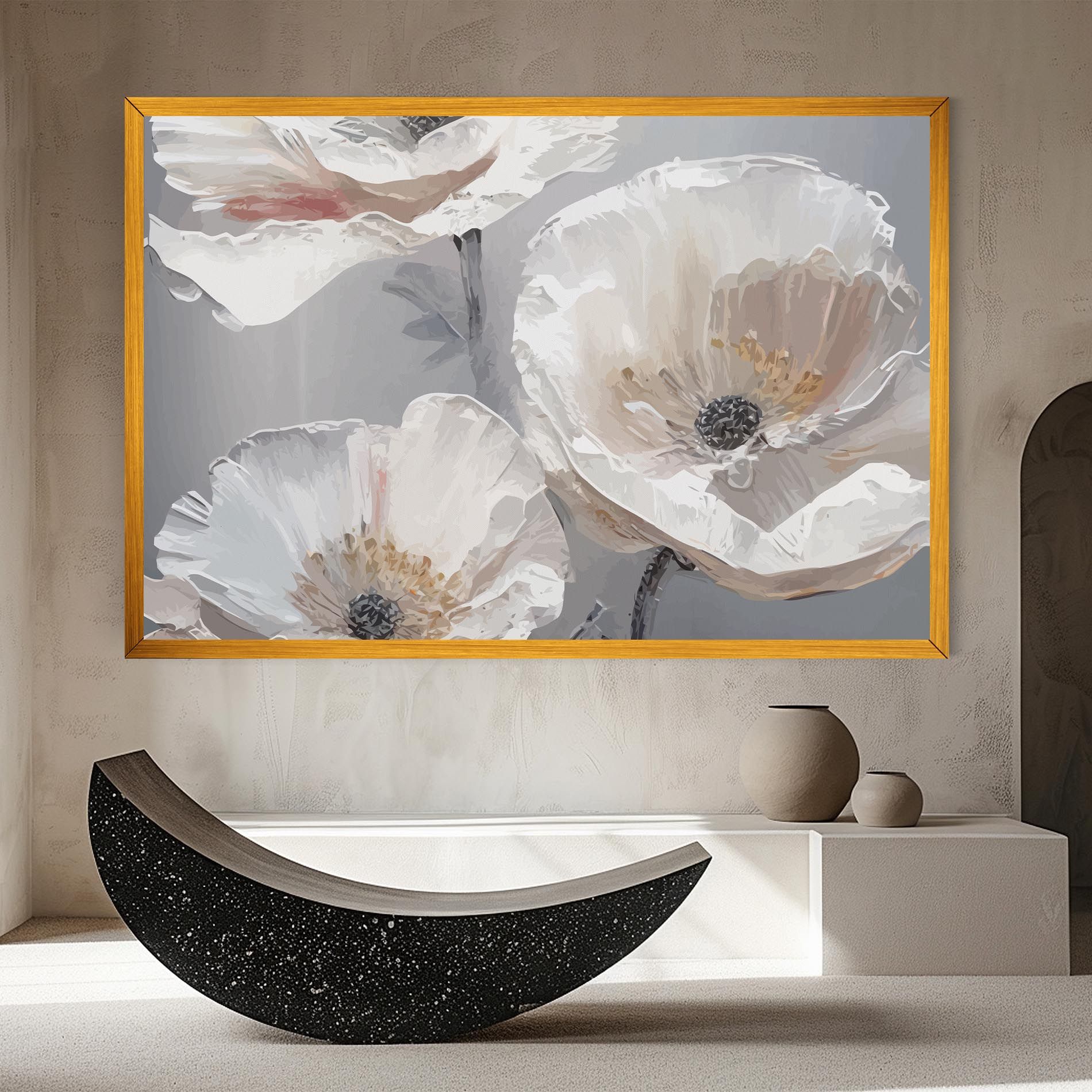 Cream Mix Flower mockup 8