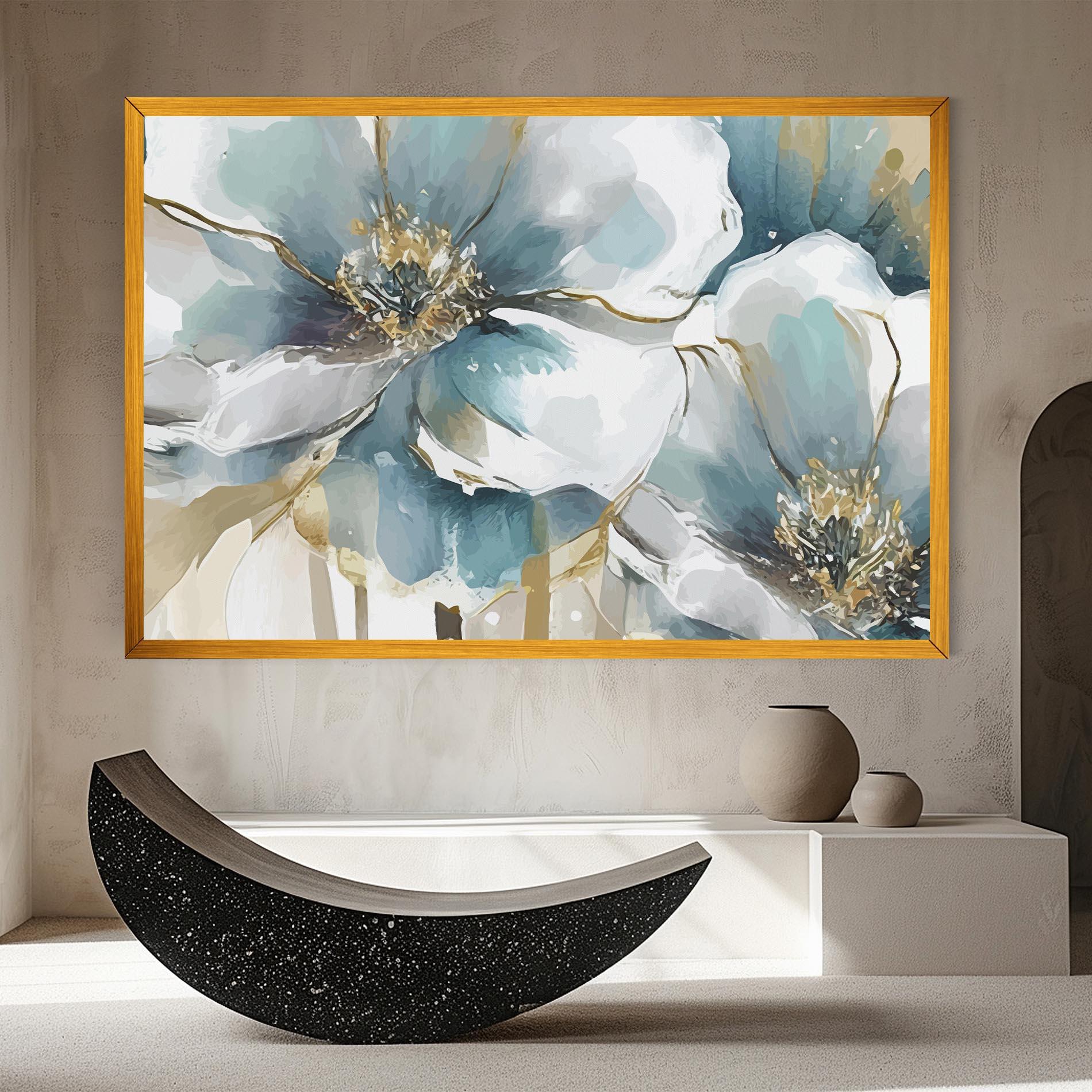 Картина на платно Flower Mix Art mockup 8