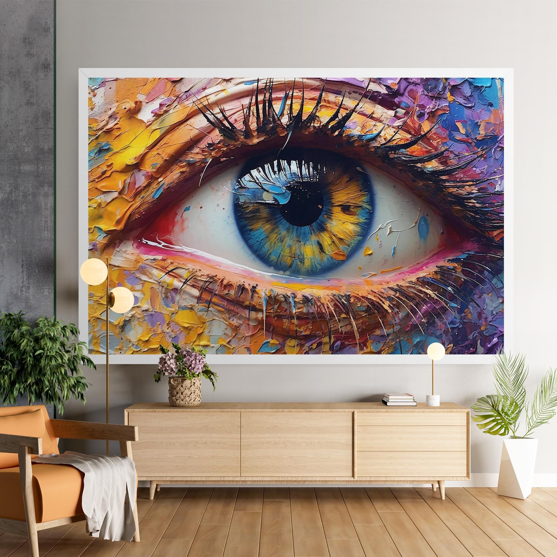 Blue Eyes Art mockup 9
