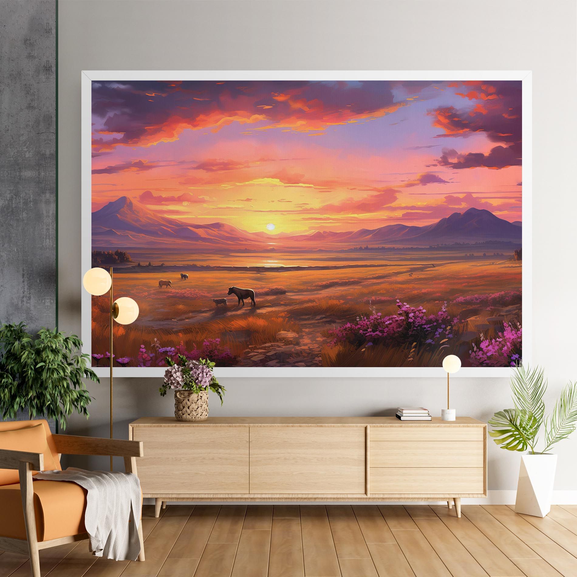 Wild Horses Art mockup 9