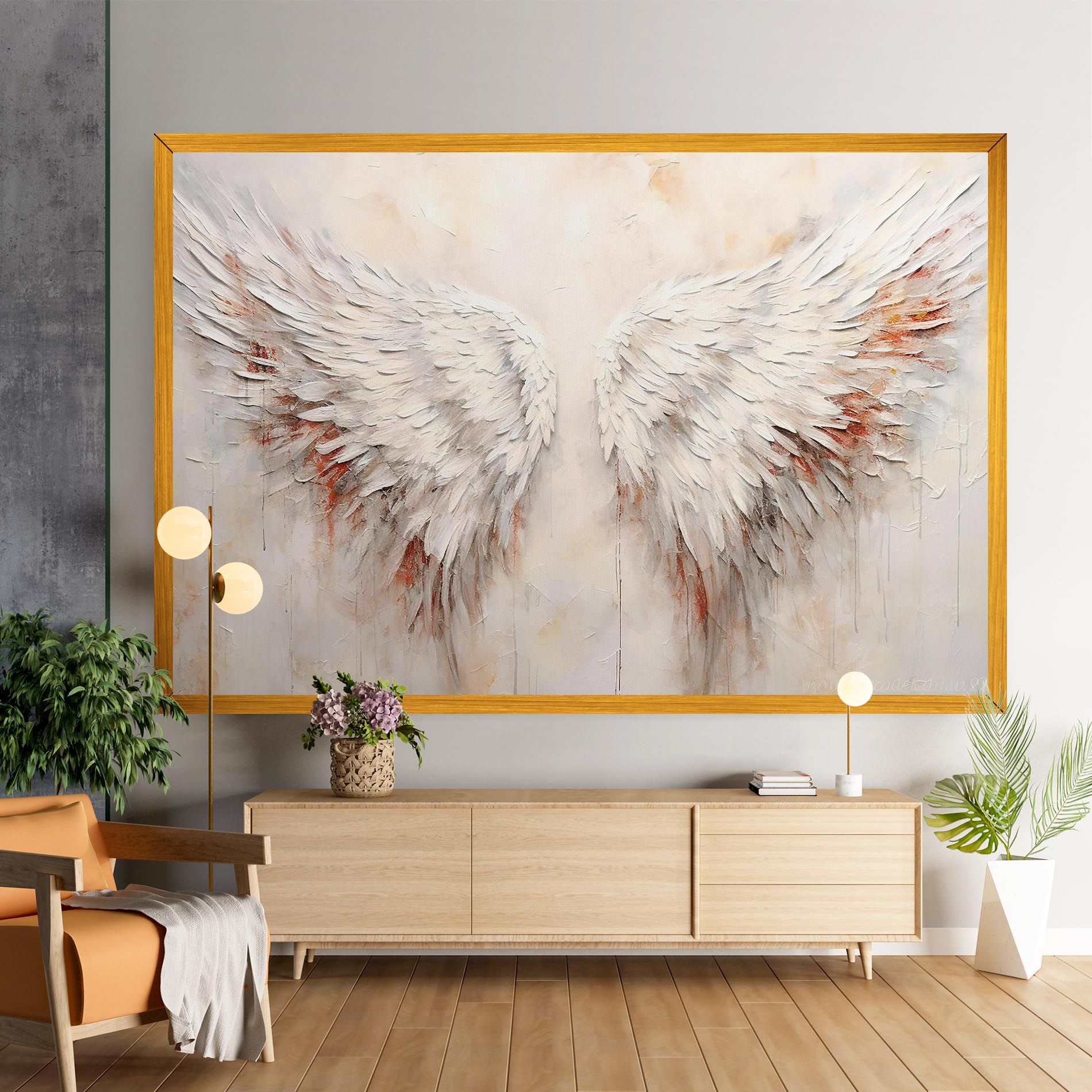 White Bloody Wings mockup 9