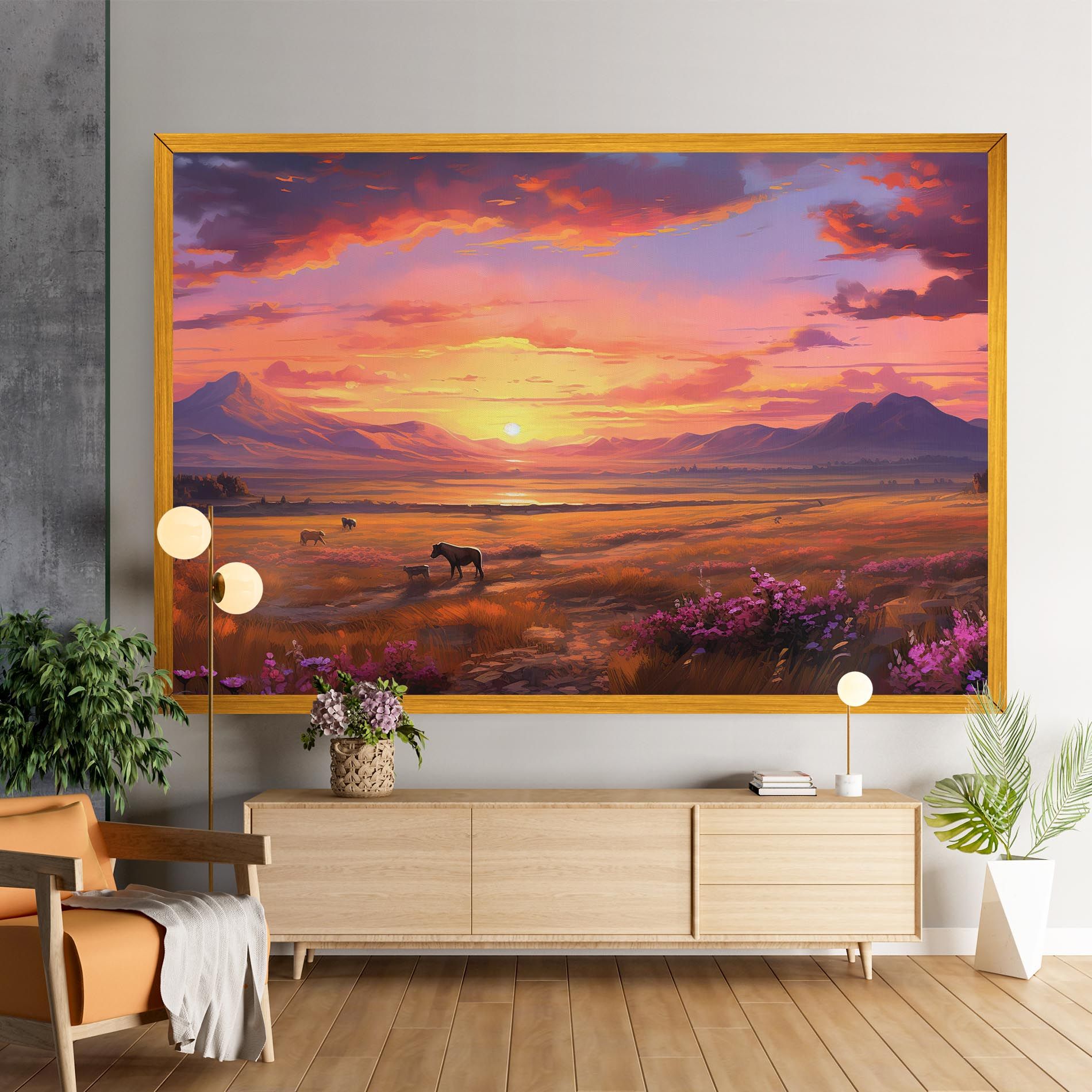 Wild Horses Art mockup 9