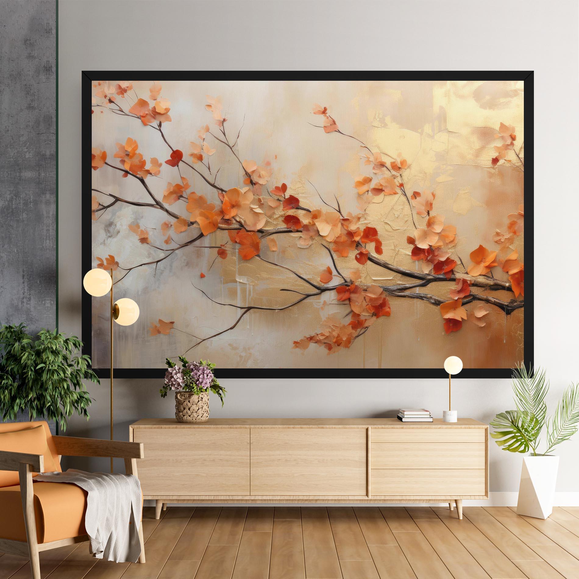 Картина на платно Autumn Nature Art mockup 9