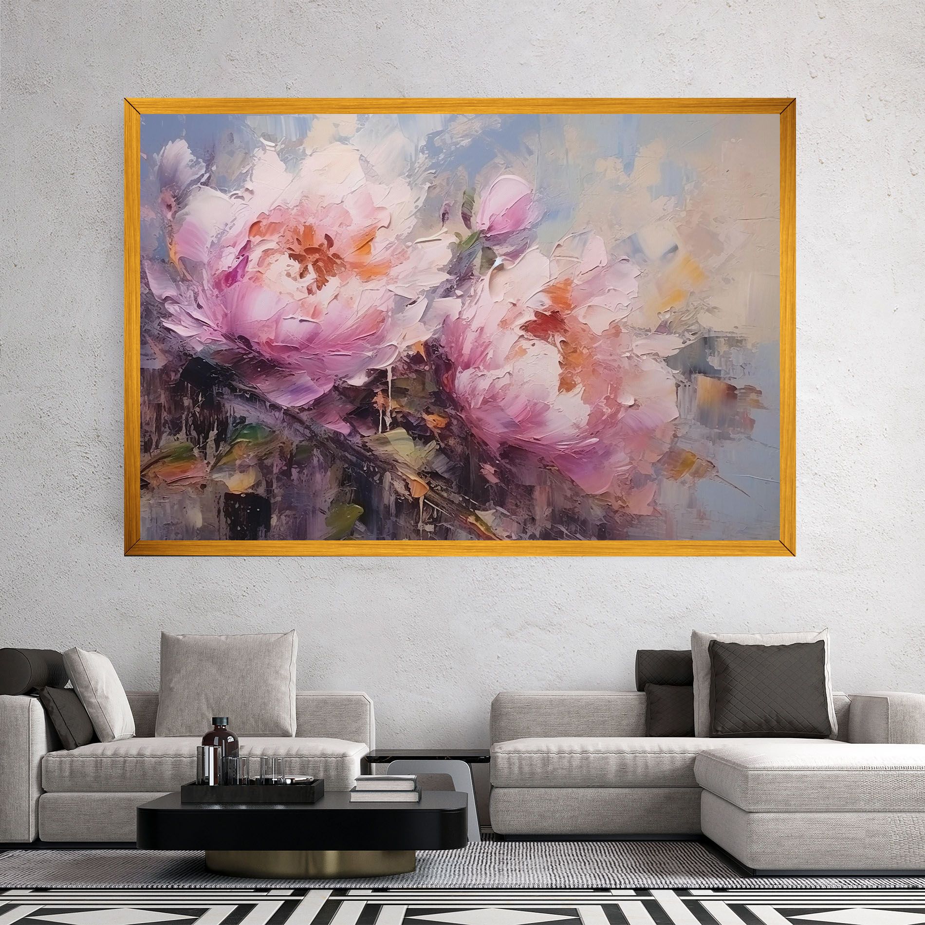 Peony Art mockup 2