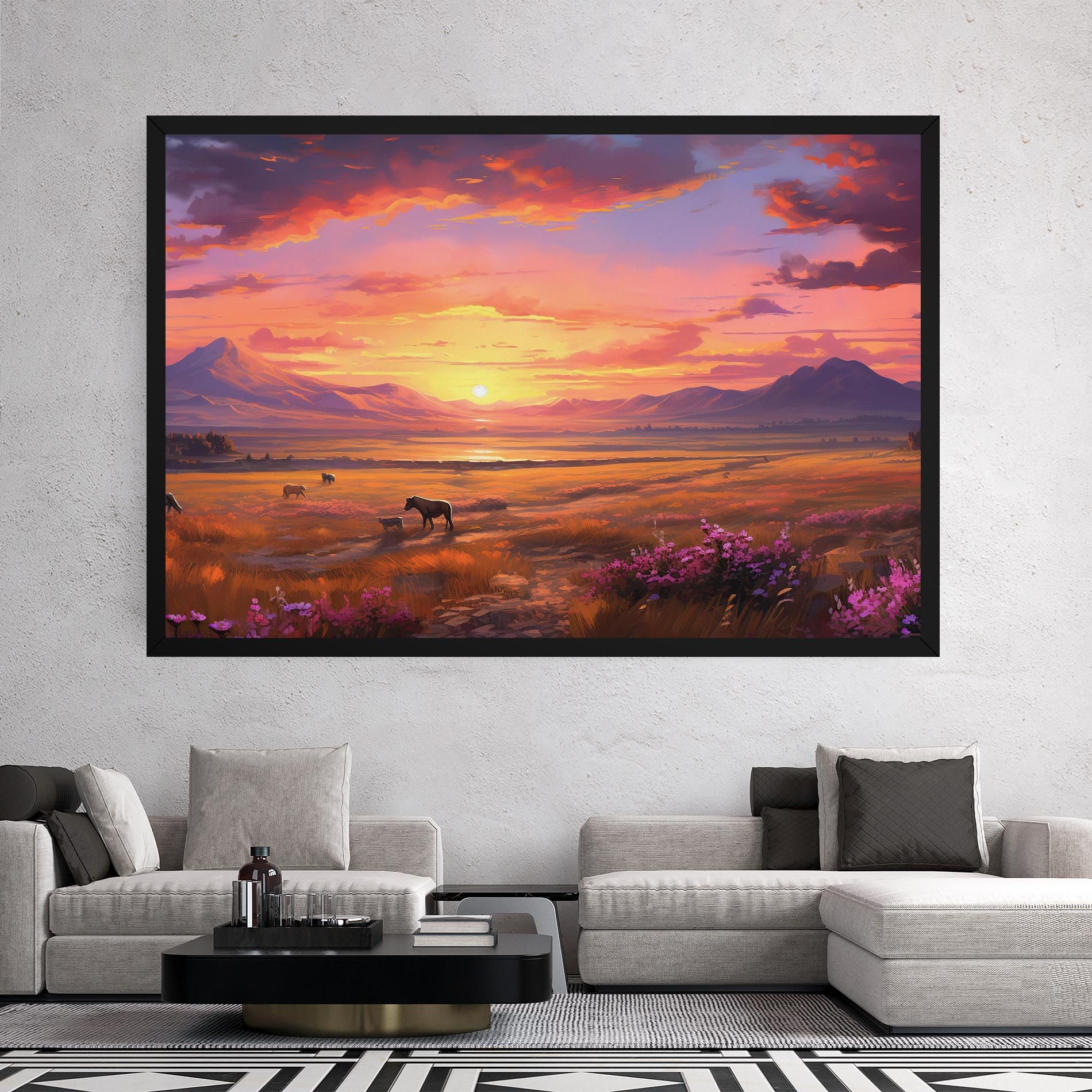 Wild Horses Art mockup 2