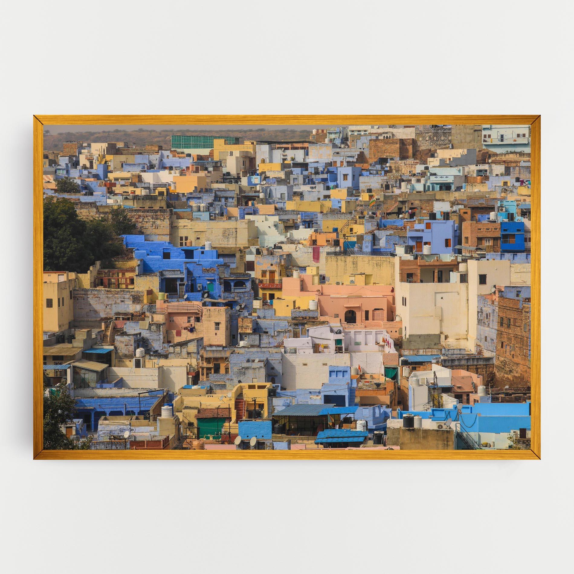 Картина на платно Rajasthan View India mockup 0