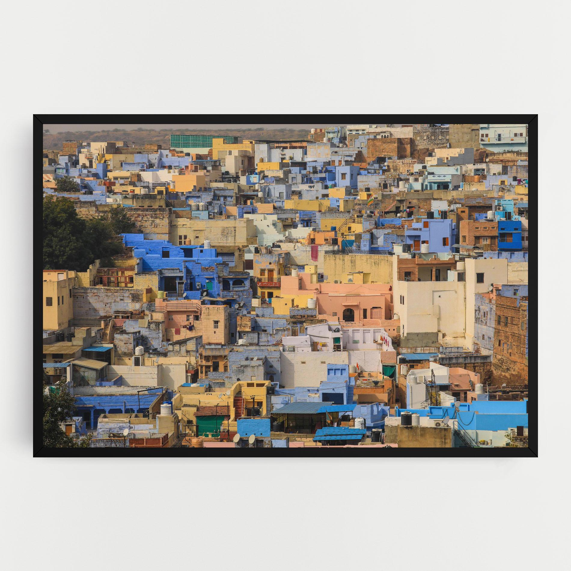 Картина на платно Rajasthan View India mockup 0