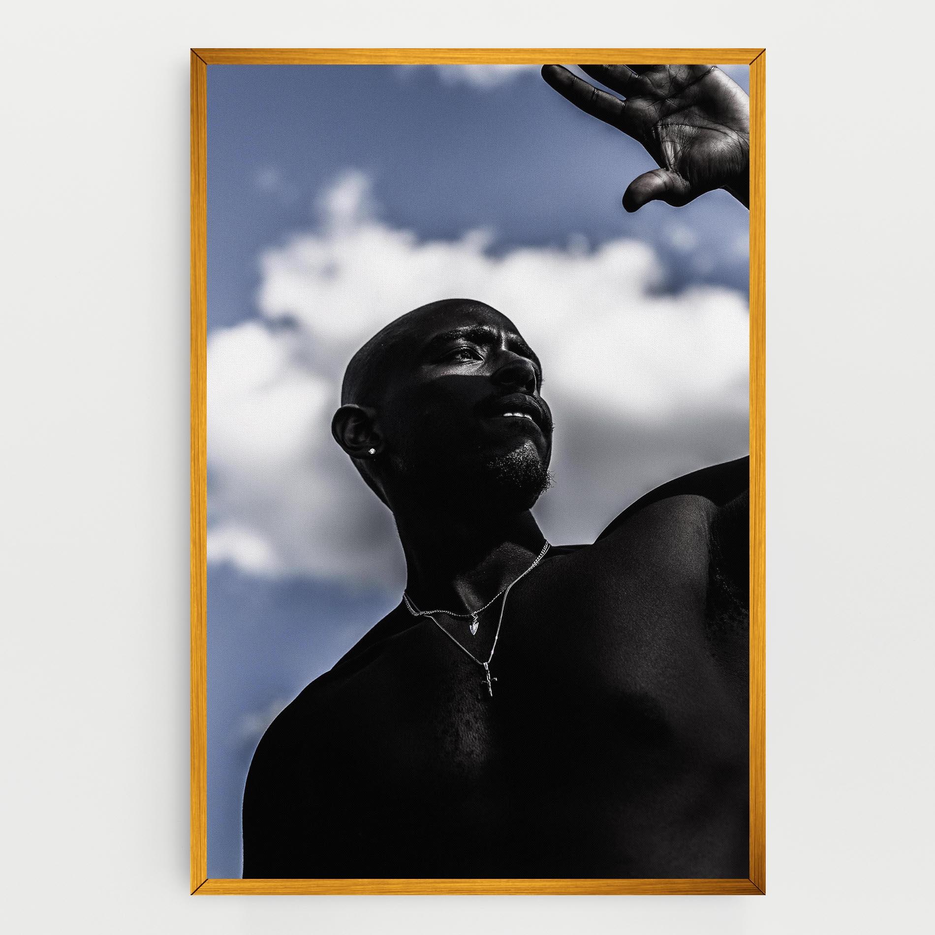 Картина на платно African Blue Sky mockup 0