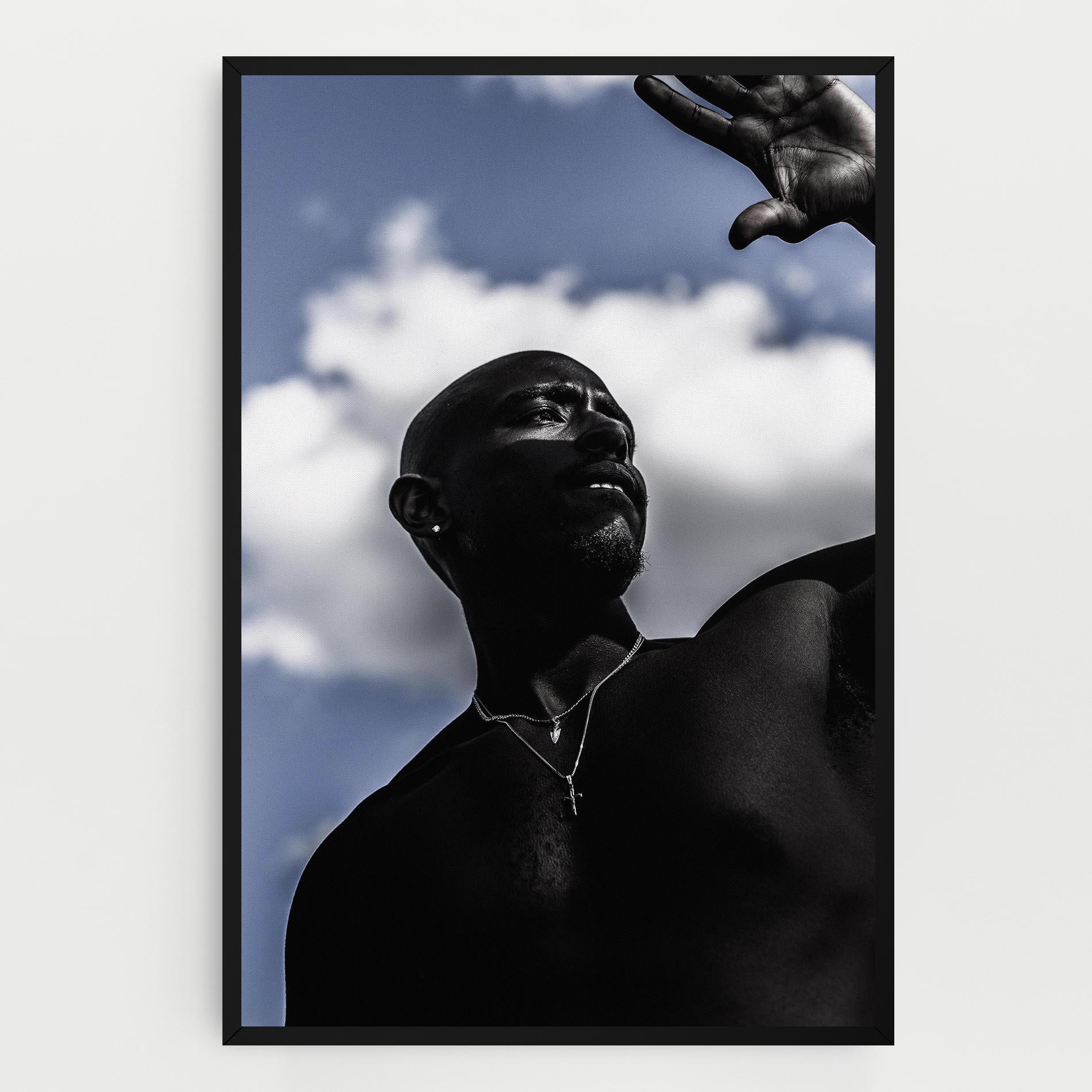 Картина на платно African Blue Sky mockup 0