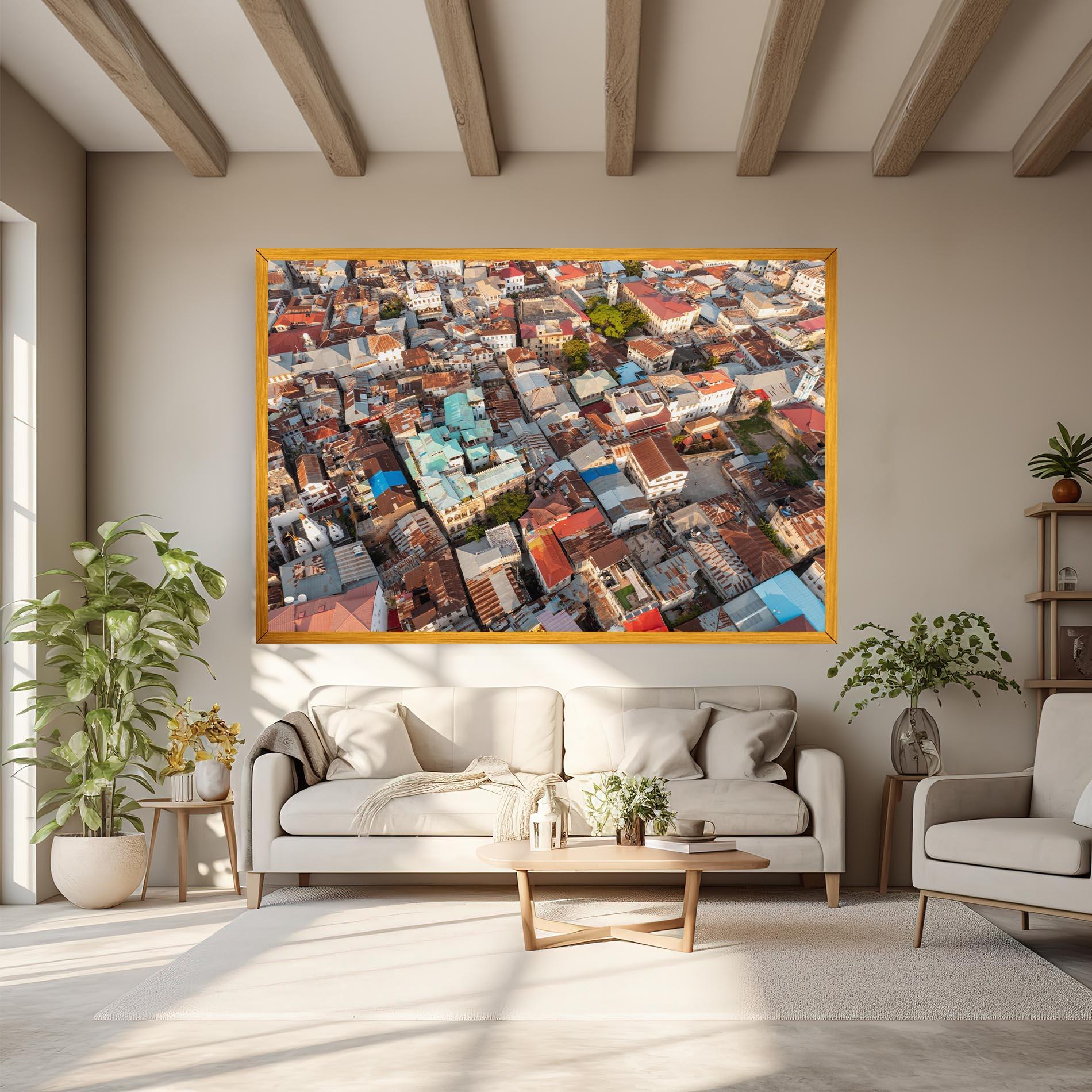 Картина на платно Island Tanzania Buildings mockup 6