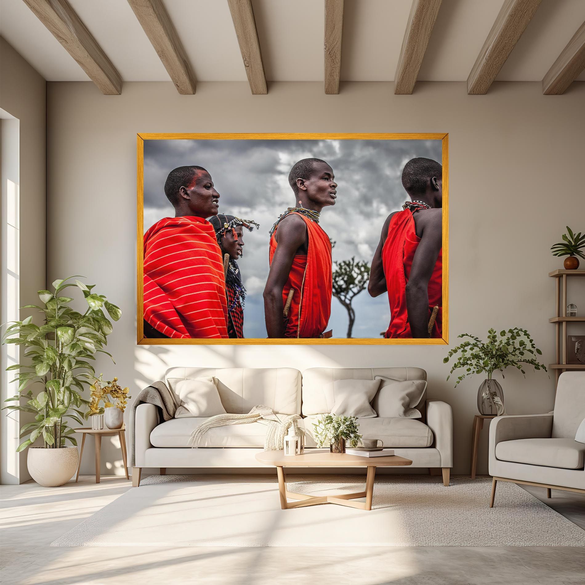 Red African Clothes mockup 6