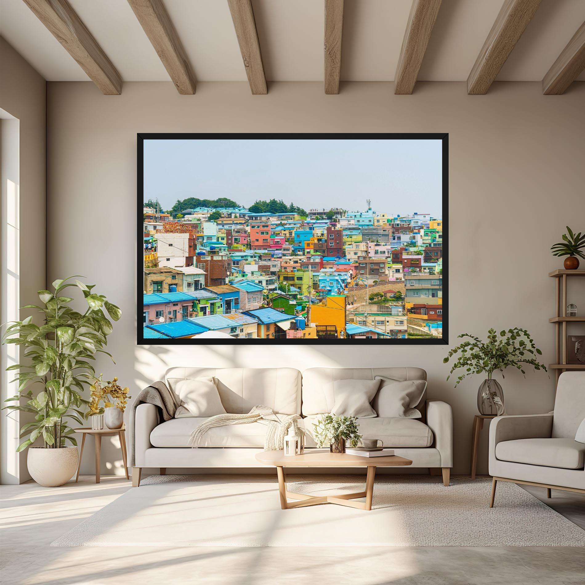 Картина на платно Gamcheon Culture mockup 6