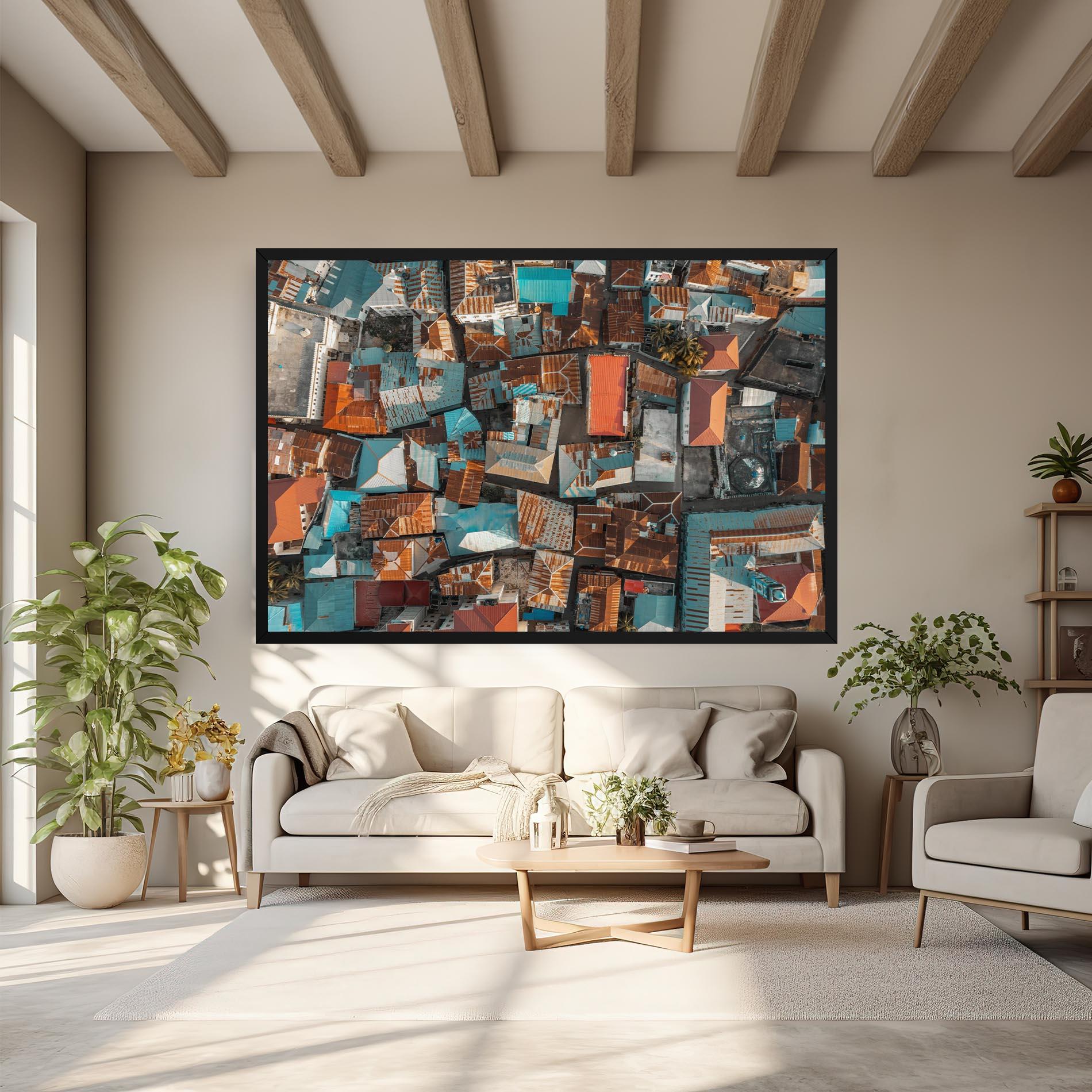 Картина на платно Island Tanzania mockup 6