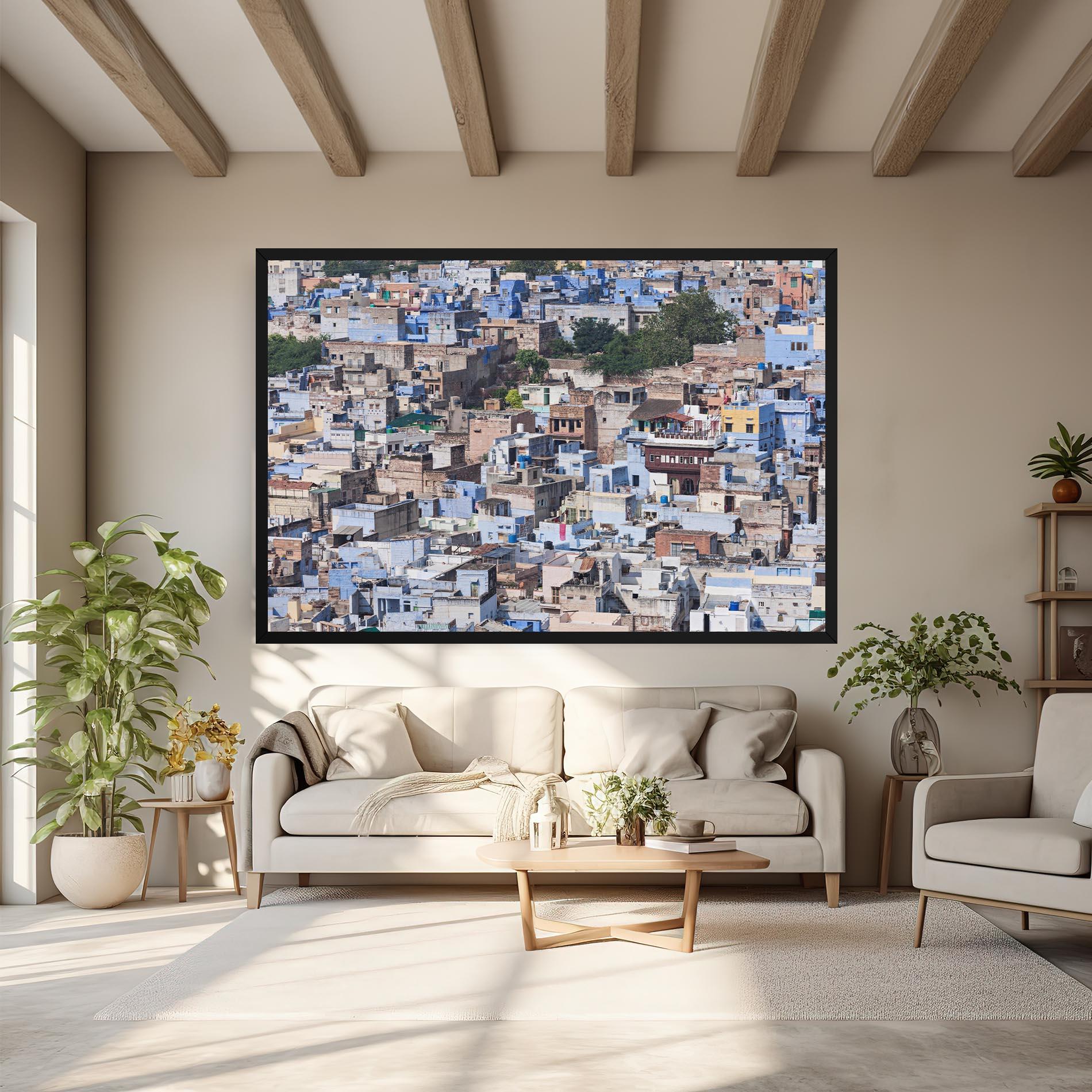 Картина на платно View Jodhpur mockup 6